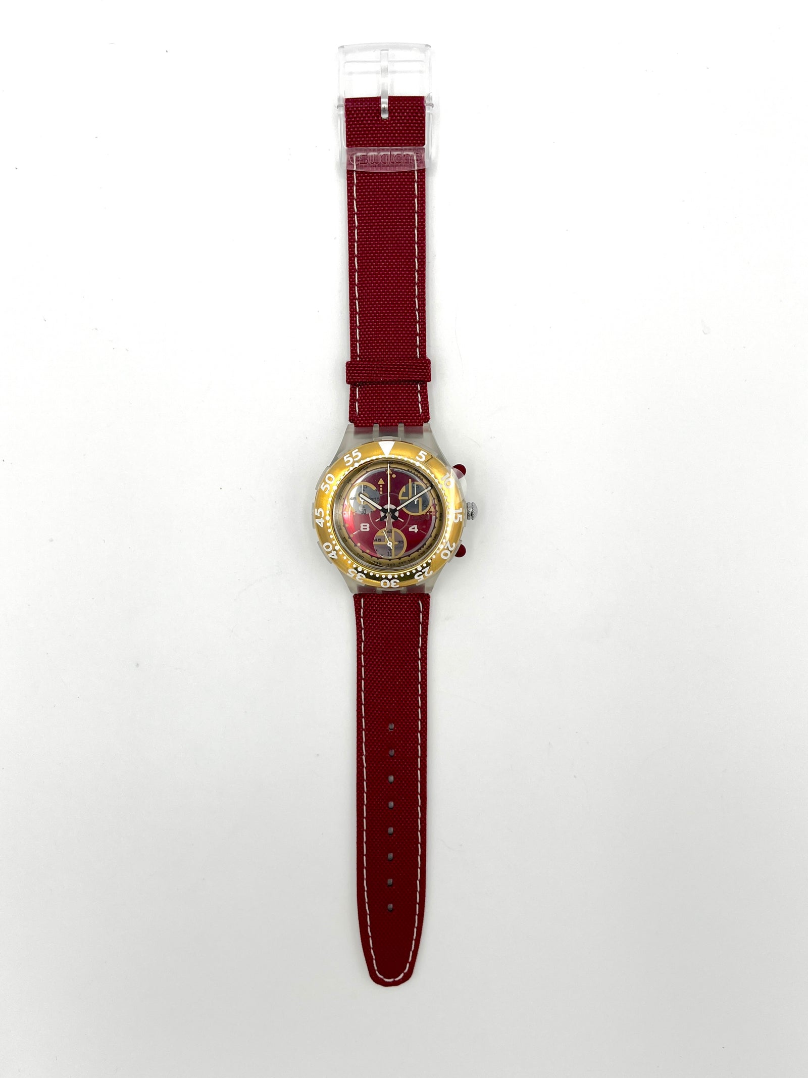 Swatch Midi Aqua Chrono ROUGE SOLEIL SEK105 (1995)