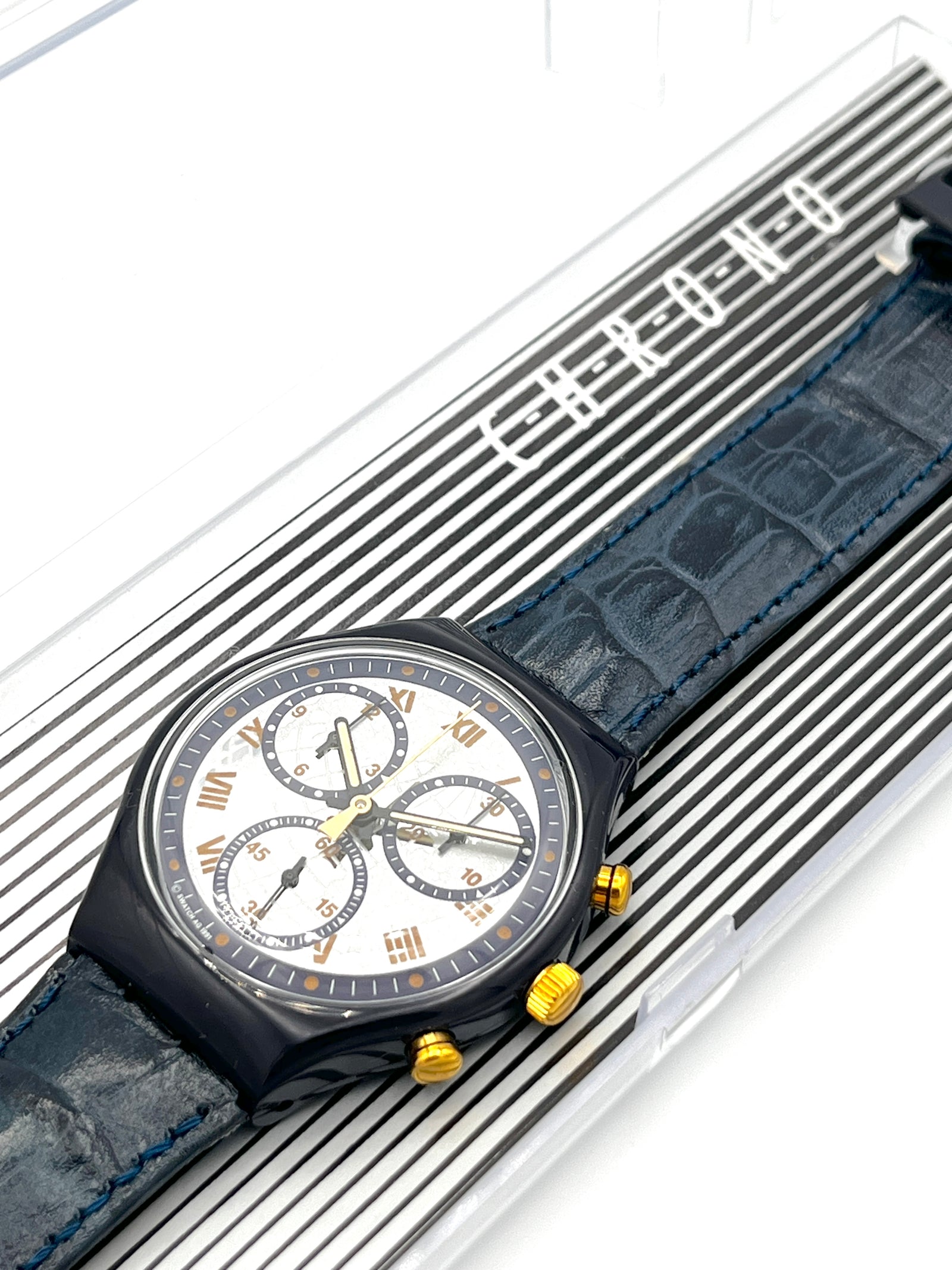 Swatch Chrono TIMELESS ZONE SCN104 (1992)