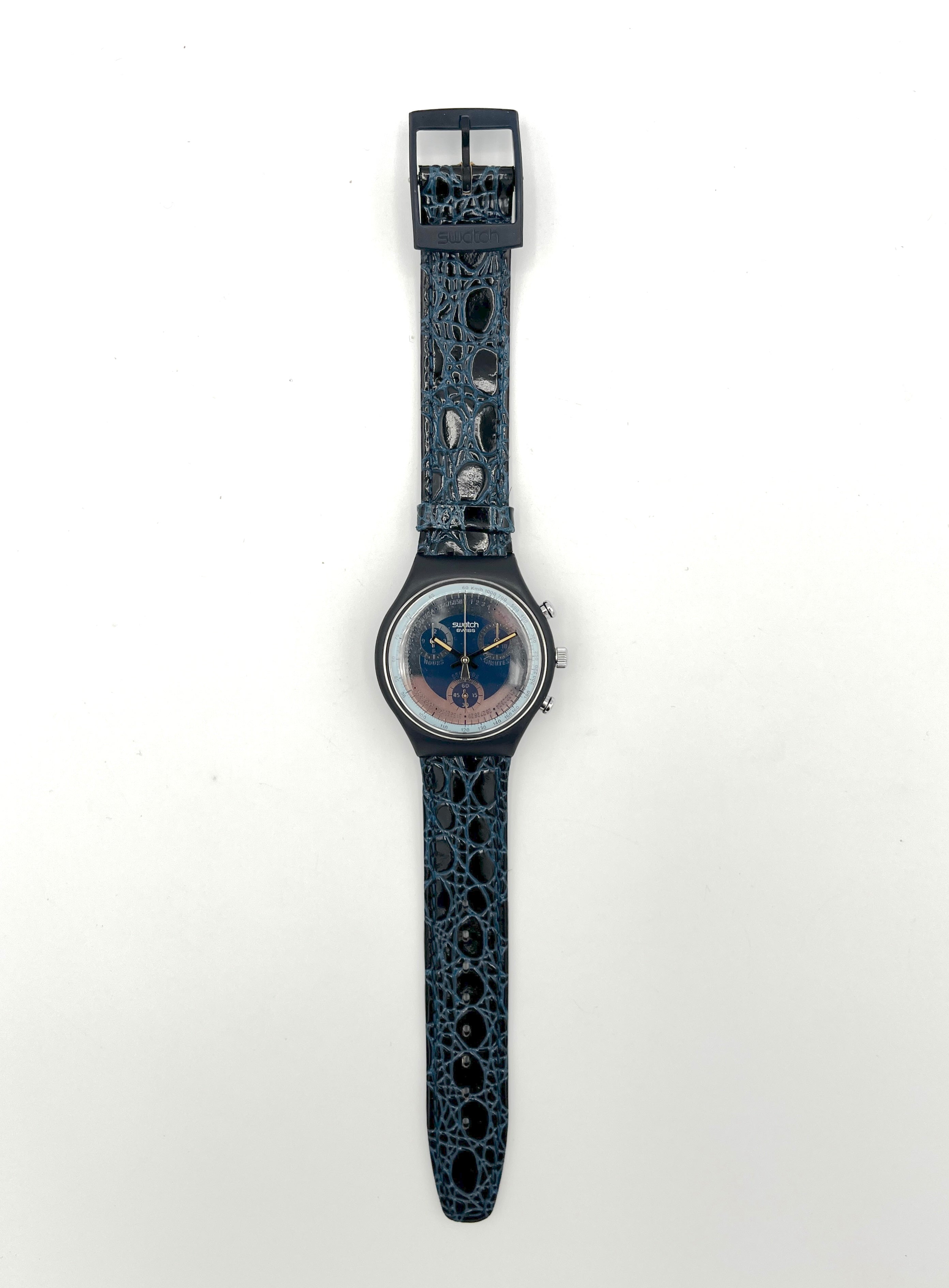 Swatch Chrono SILVER STAR SCN102 (1991) | Vintage Watch
