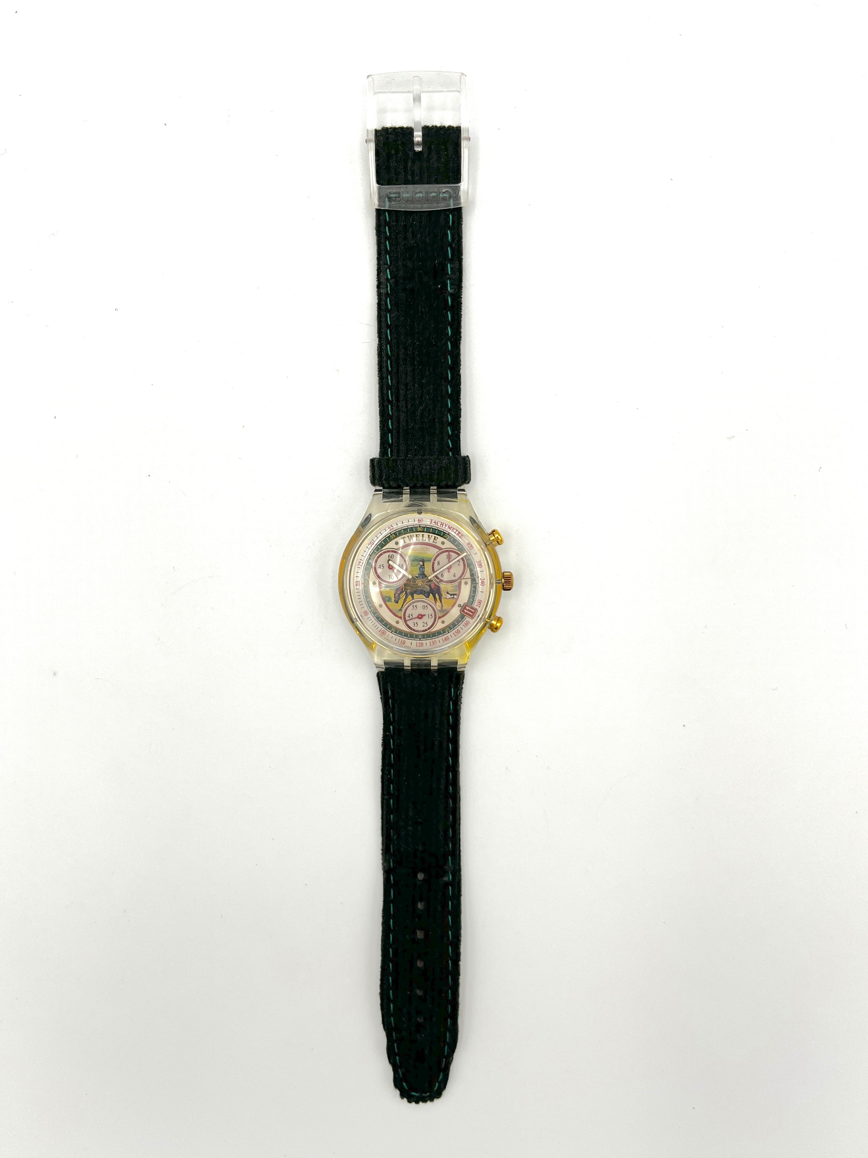 Swatch Chrono SA MAJESTE VELOURS SCK405 (1995) - new in box