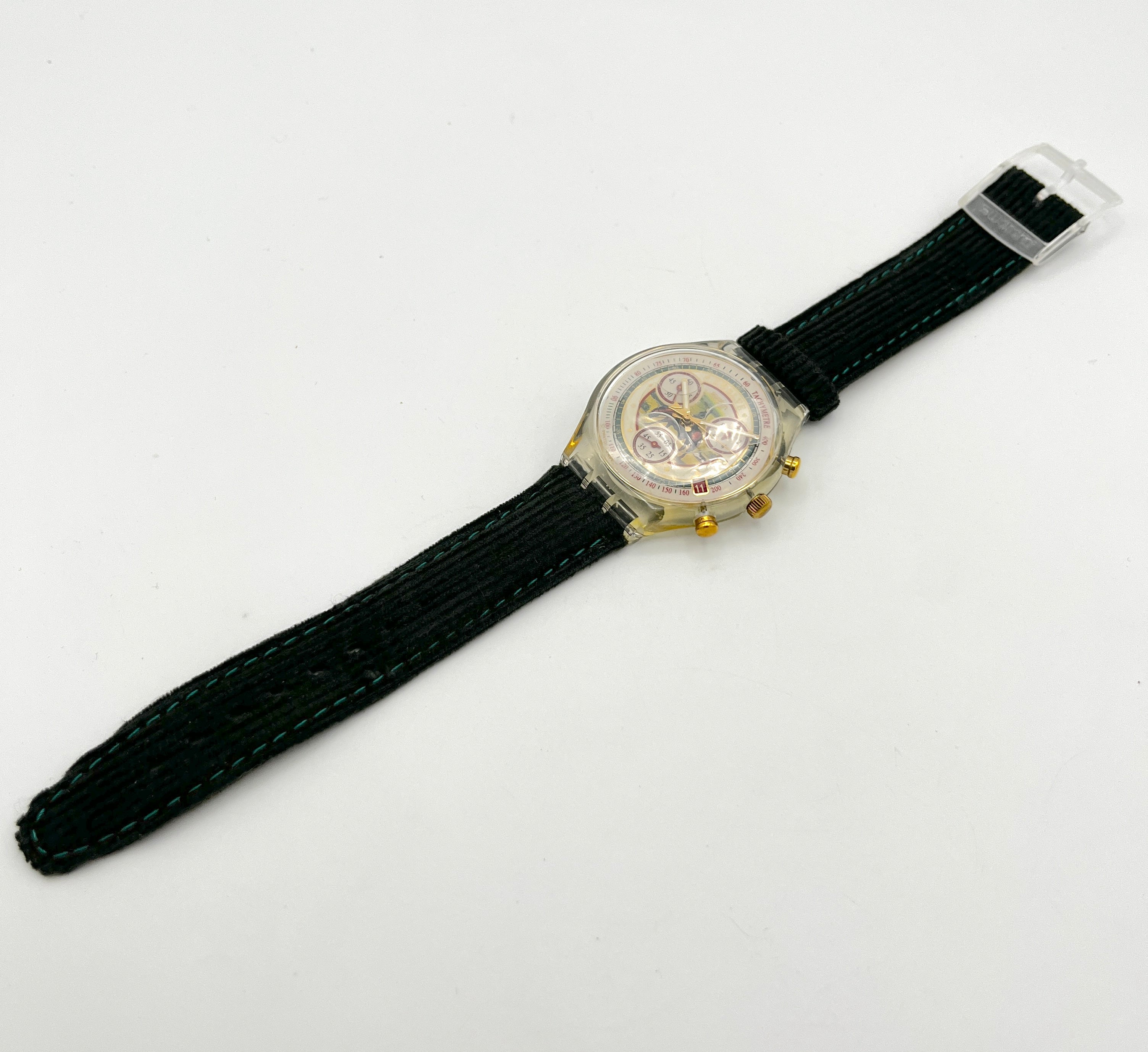 Swatch Chrono SA MAJESTE VELOURS SCK405 (1995) - new in box