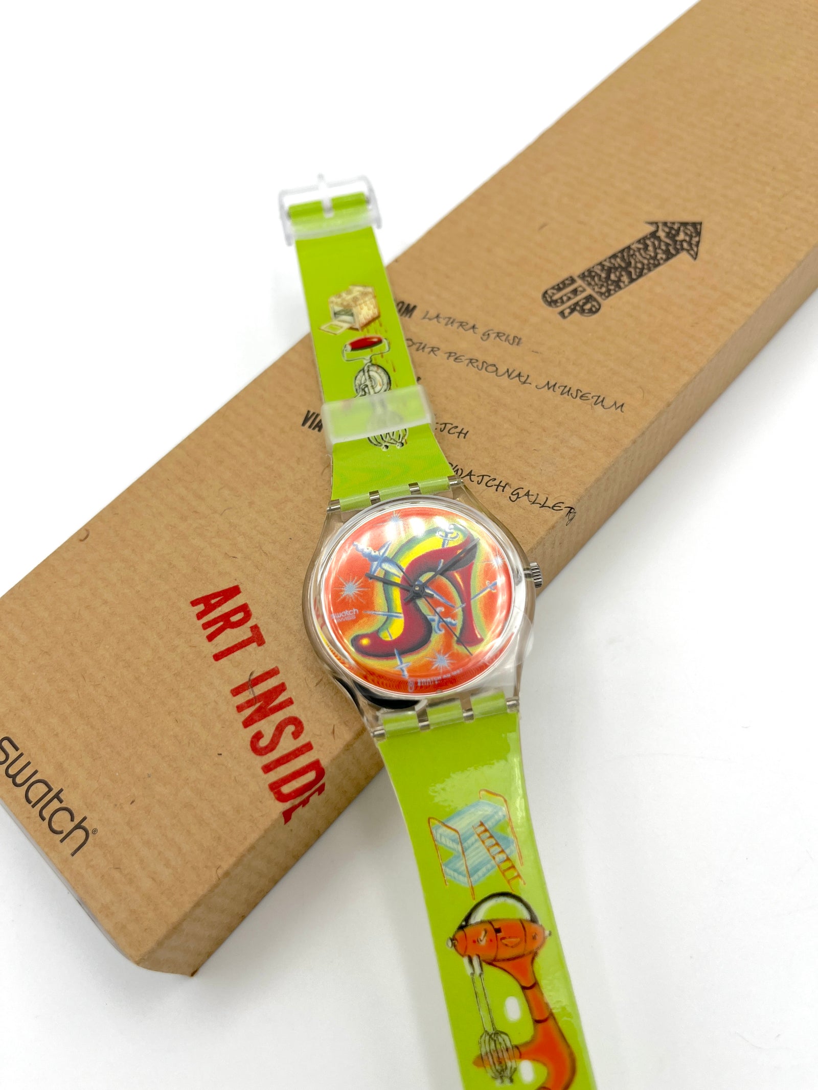 Swatch Artist Special STILETTO par Cisco Jimenez GK270 (1998)
