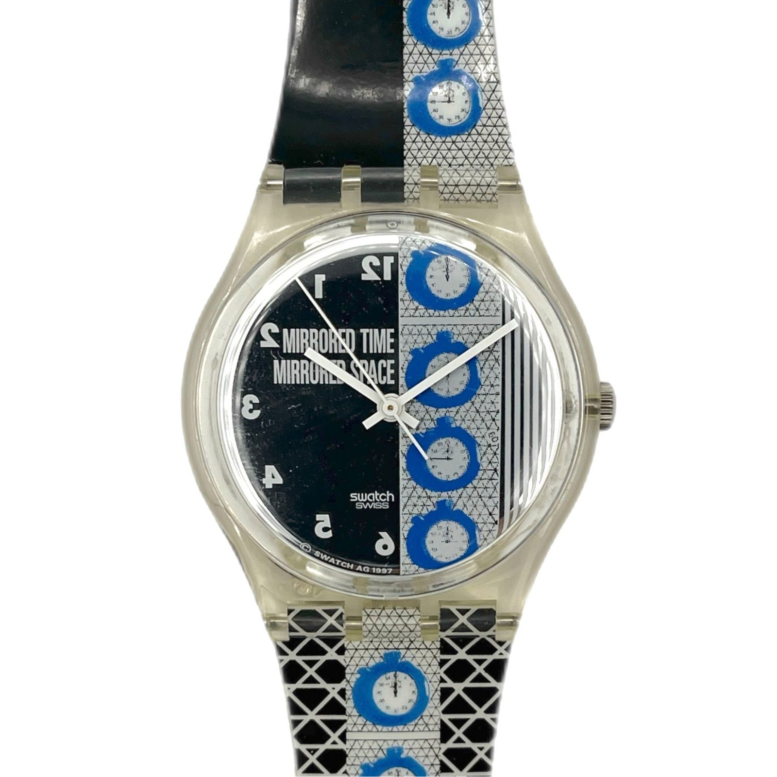 Swatch Gent Artist Special TIME 4 de Laura Grisi GK271 (1998)