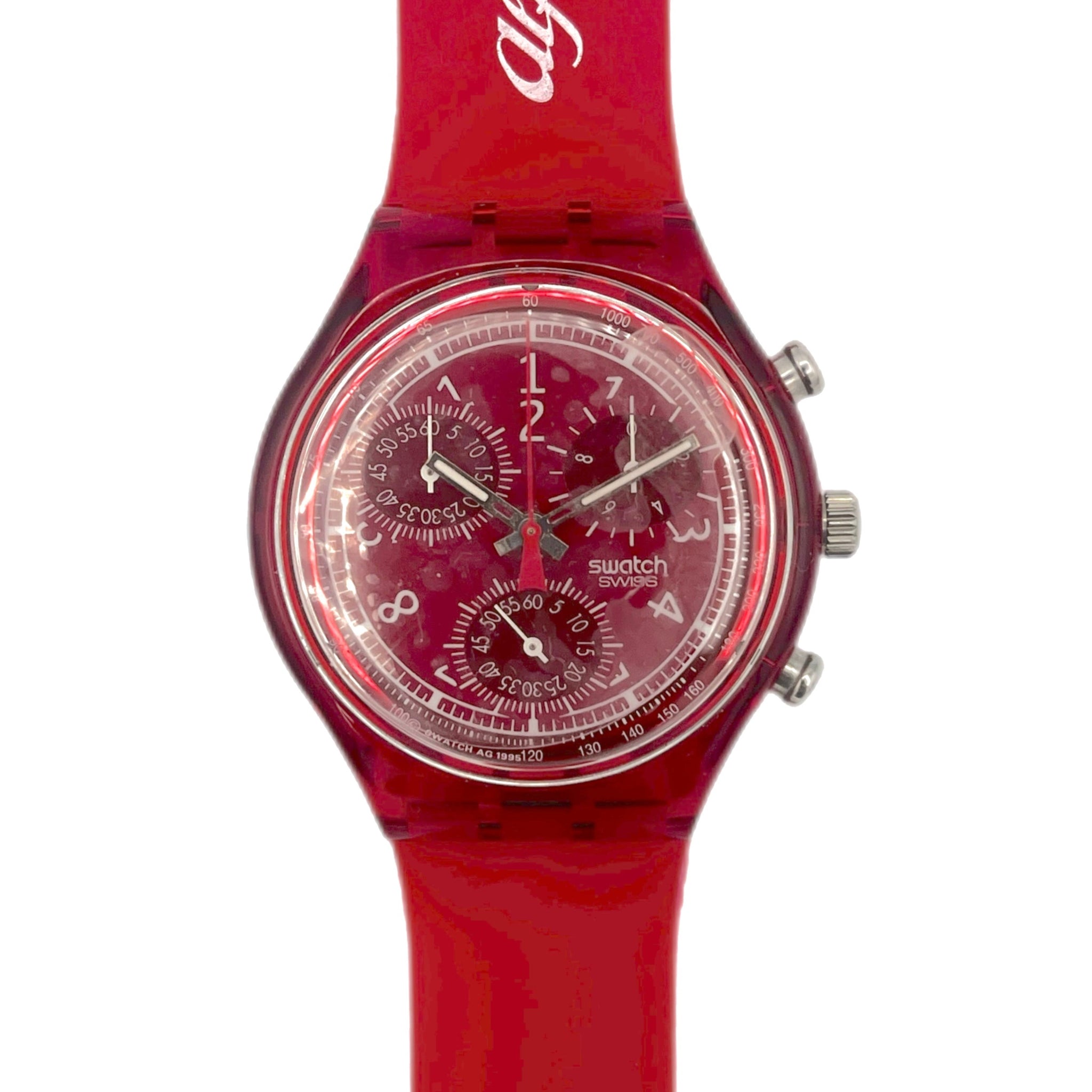 Swatch Chrono LE ROUGE ALFA ROMEO SCR101C (1996)