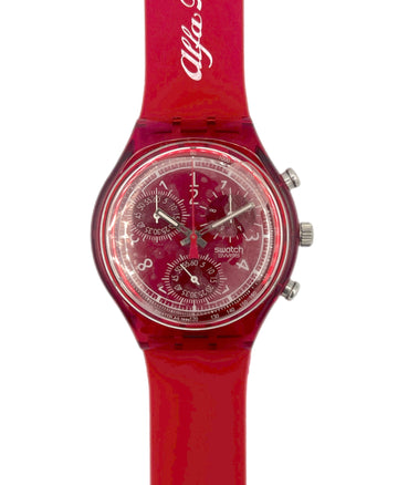 Swatch Chrono LE ROUGE ALFA ROMEO SCR101C (1996)