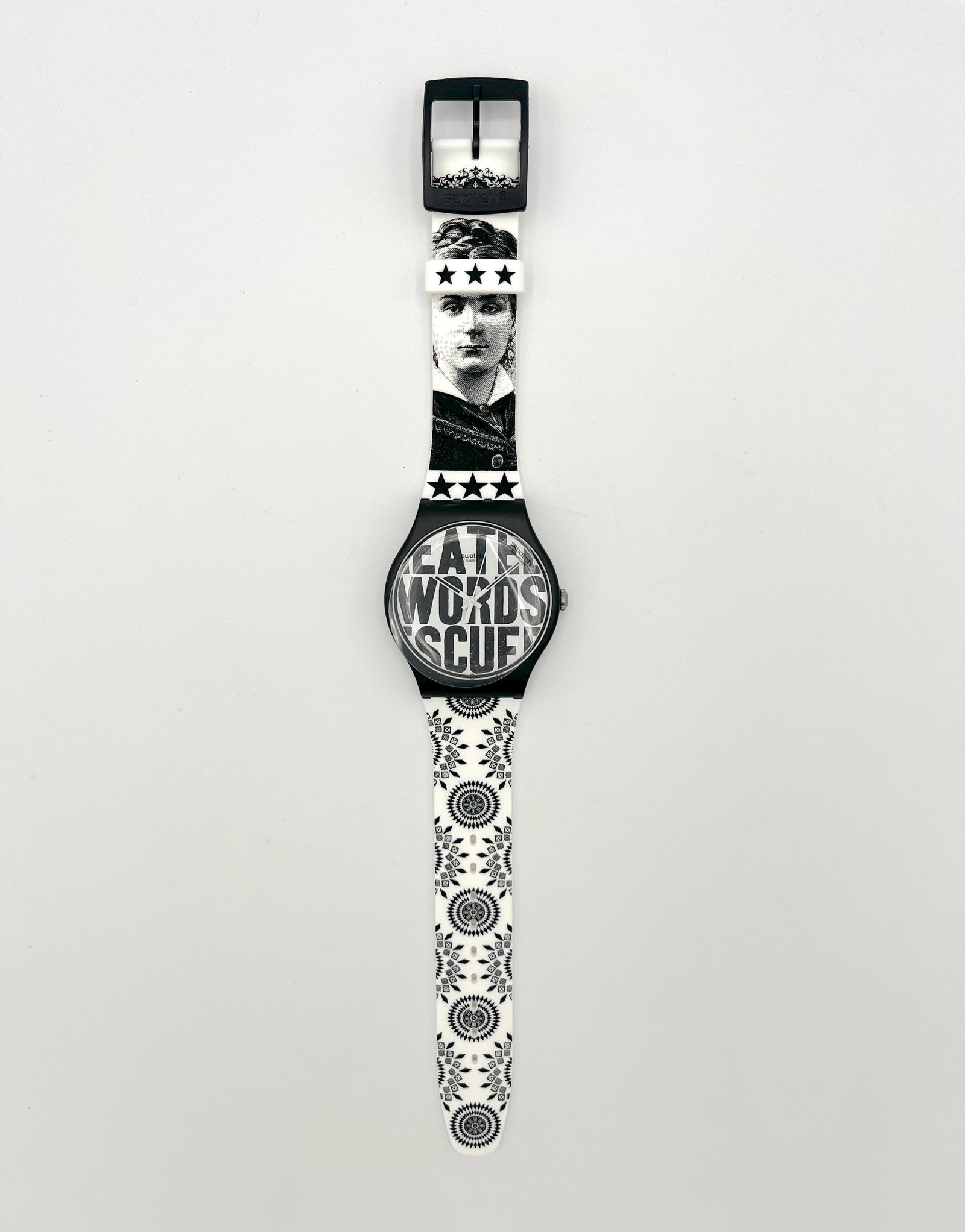 Swatch New Gent Artist Special WORDS SUOZ124 (2012)