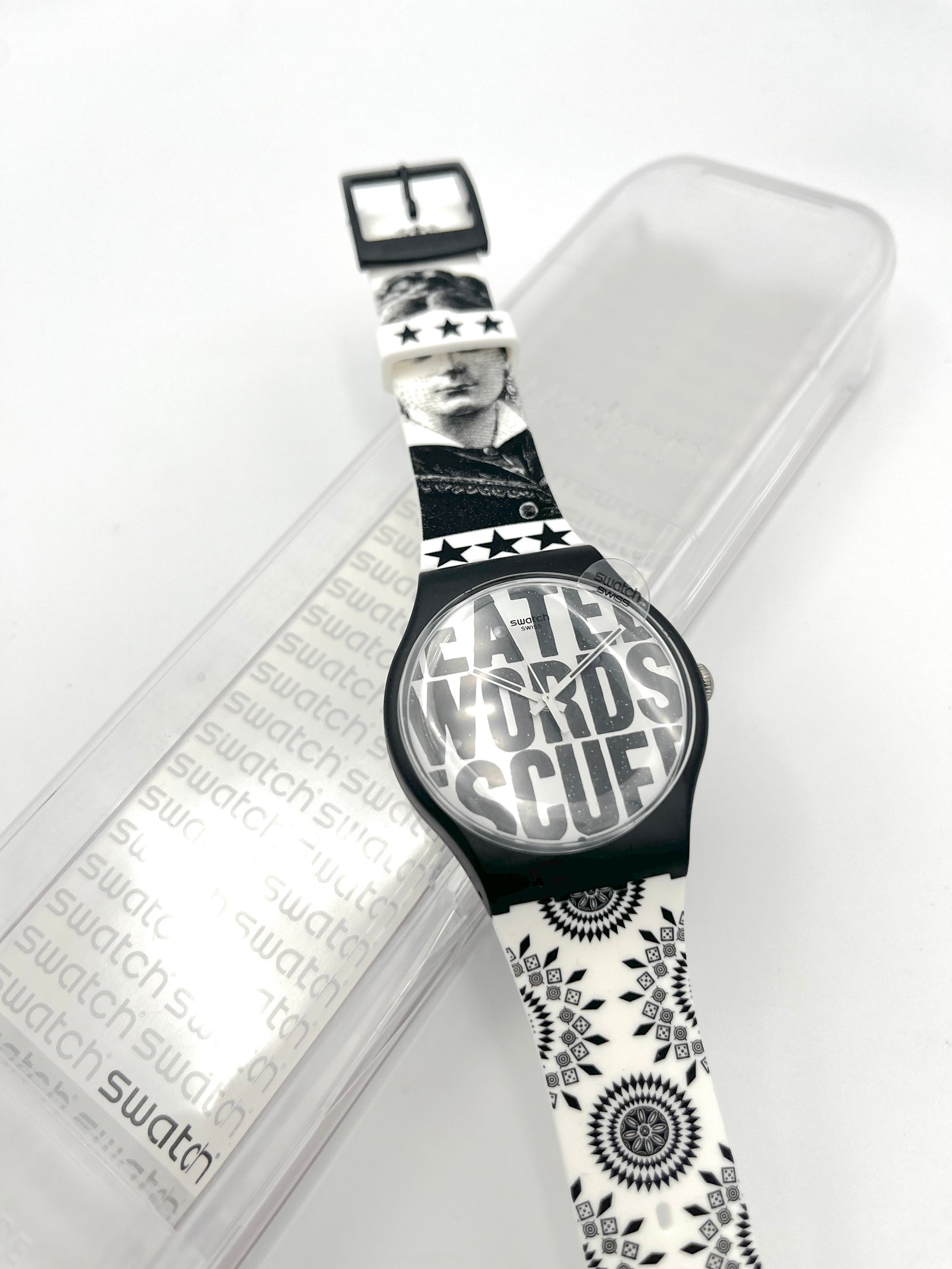 Swatch New Gent Artist Special WORDS SUOZ124 (2012)