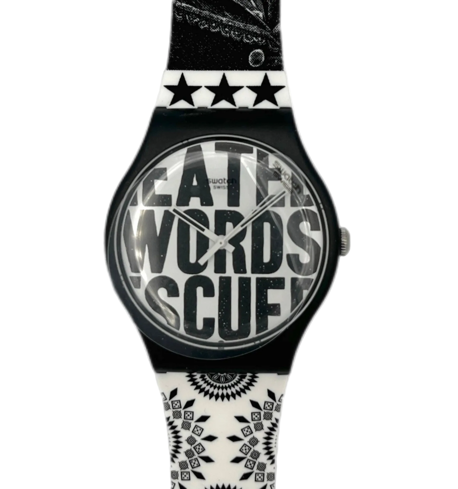 Swatch New Gent Artist Special WORDS SUOZ124 (2012)