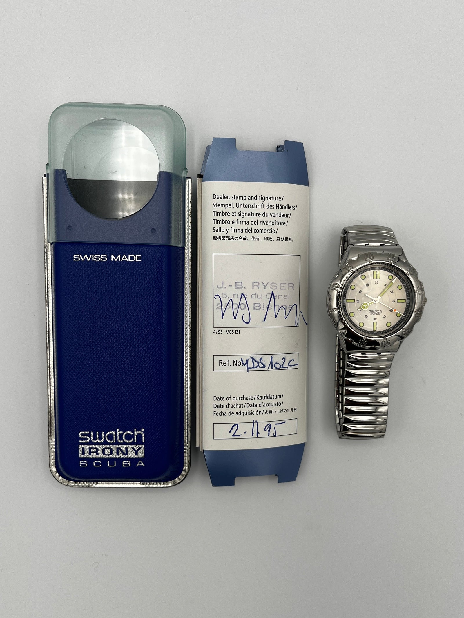 Swatch Irony Scuba BEACH RIDER YDS102 (1995)