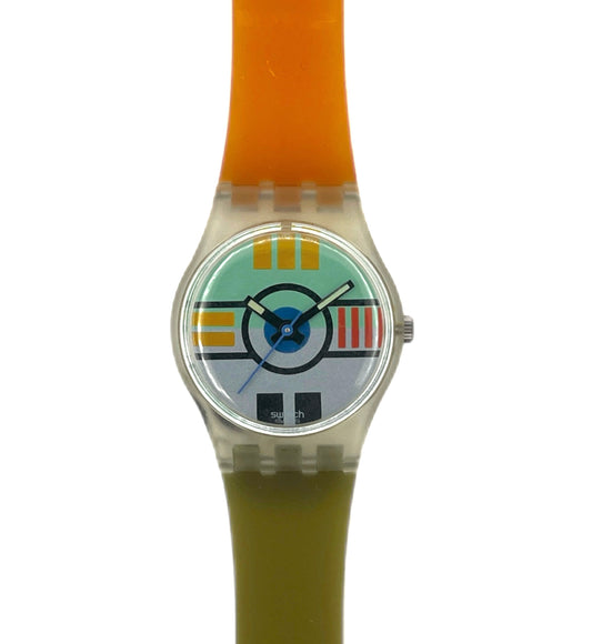 Swatch Lady FLAMINGO DELI LK107 (1988)