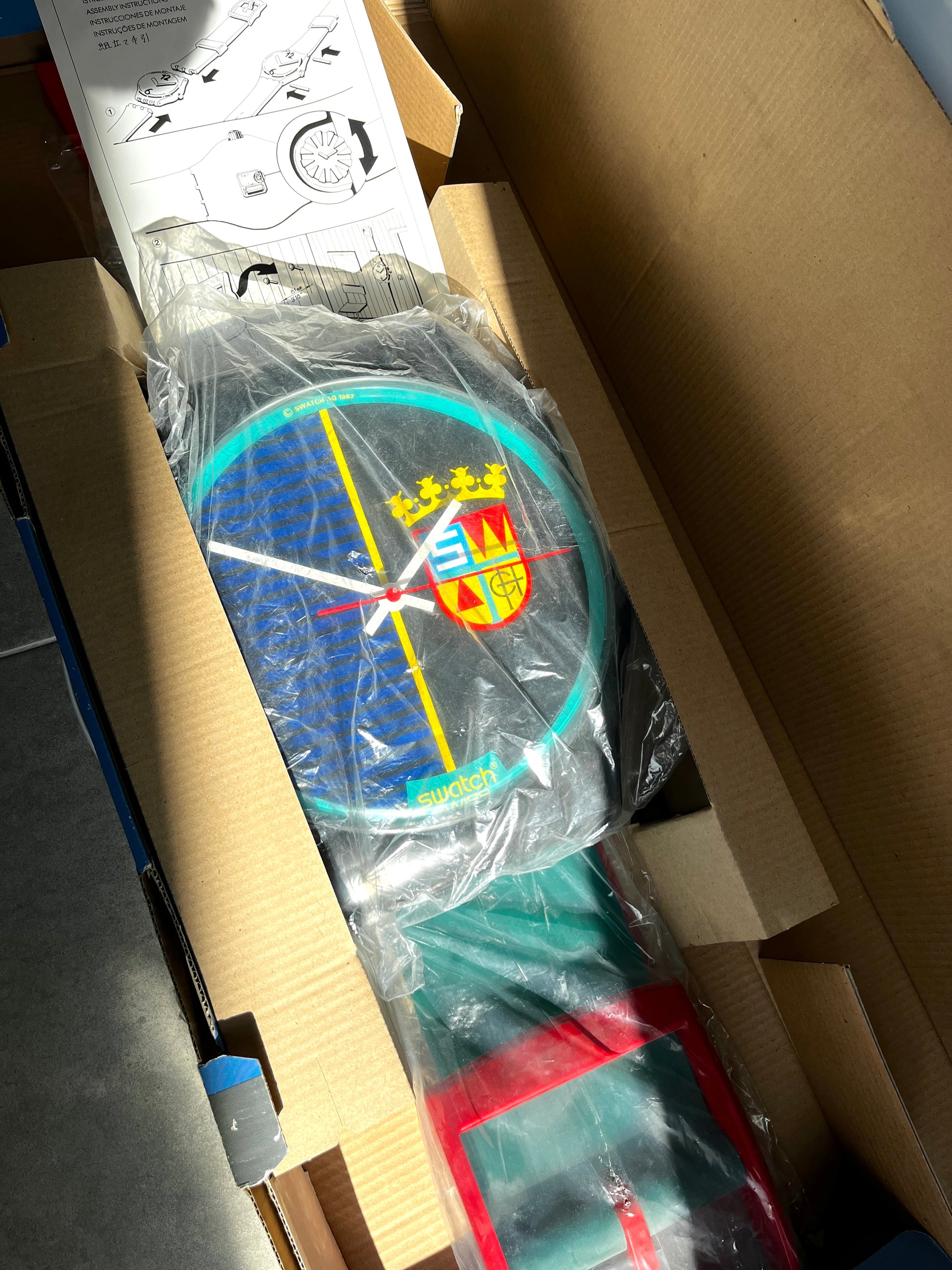 Swatch Maxi SIR SWATCH MGB111 (1986)