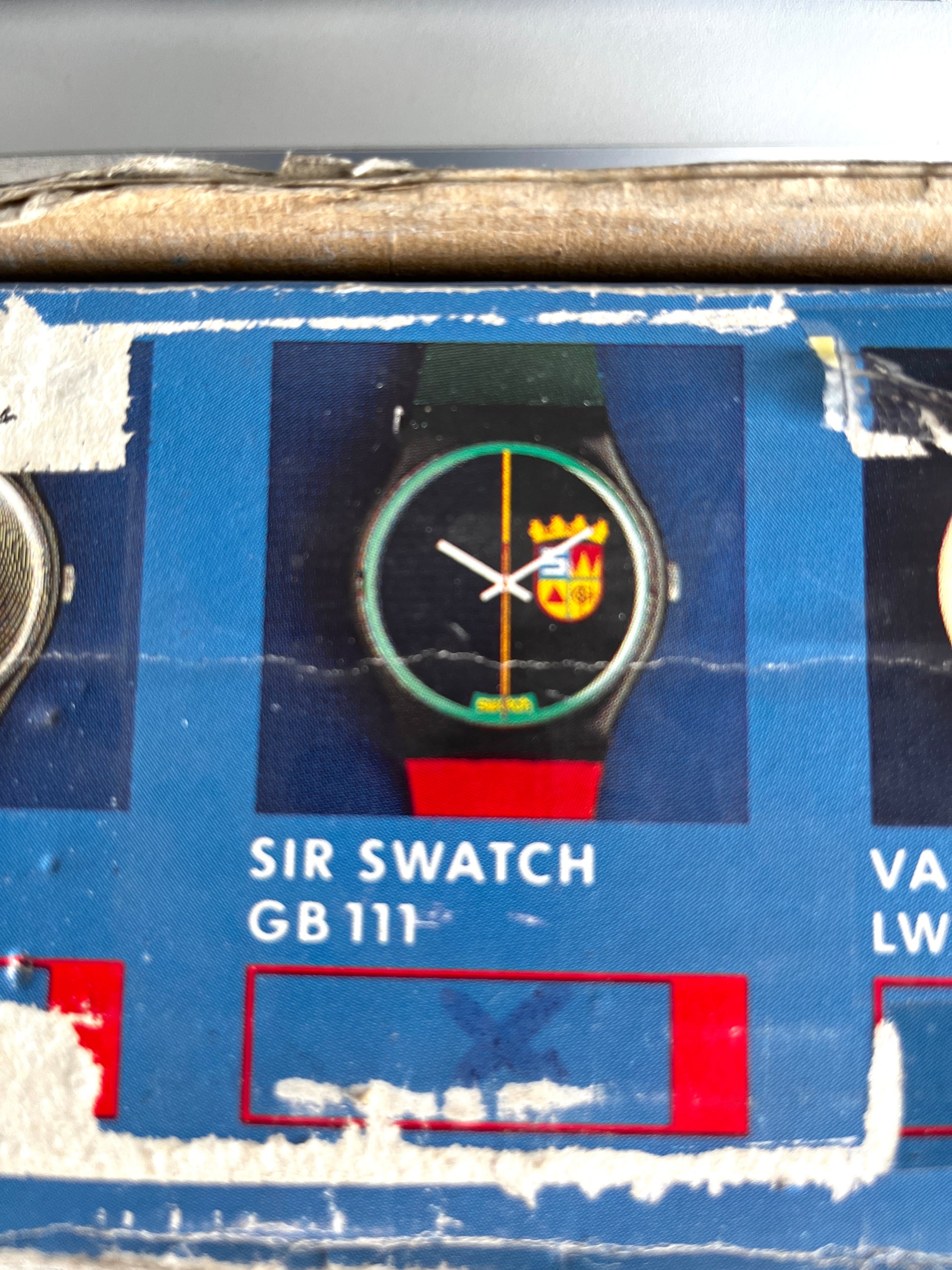 Swatch Maxi SIR SWATCH MGB111 (1986)