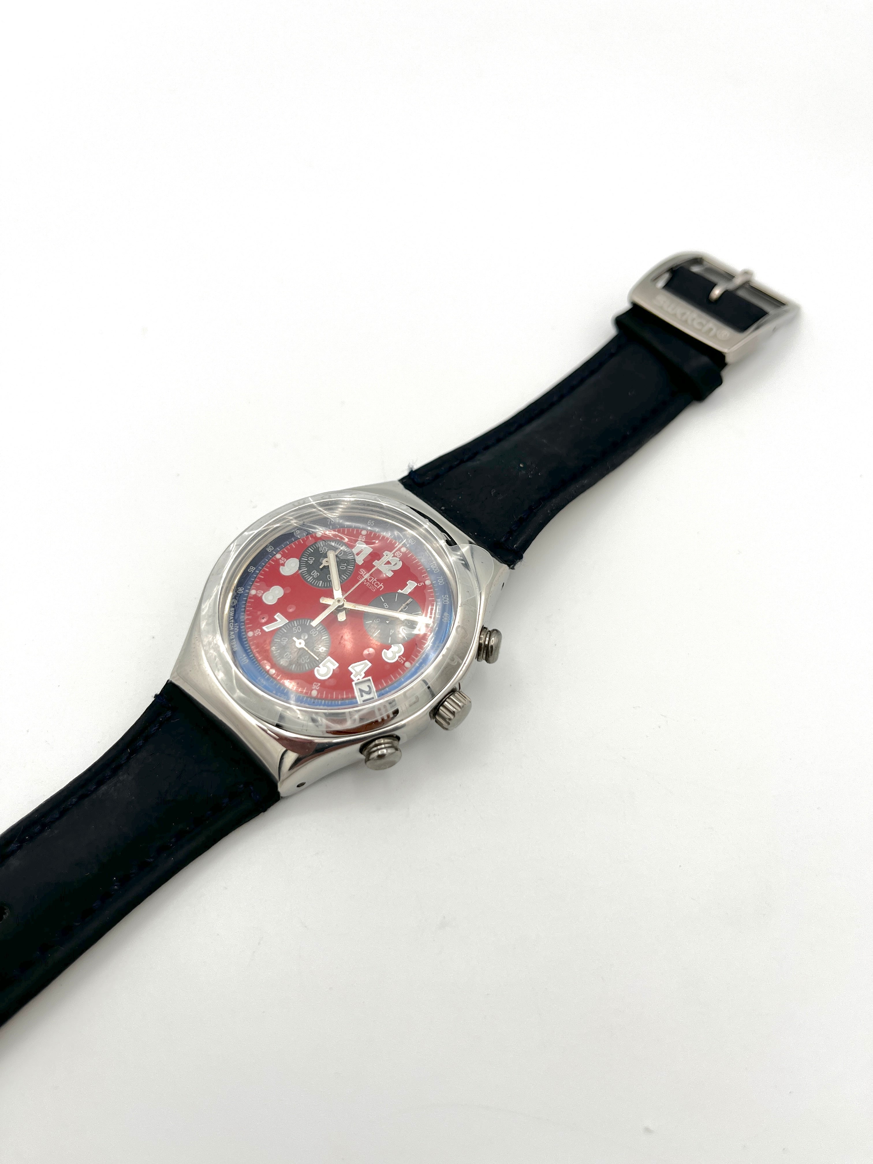 Swatch Irony Chrono SECRET AGENT RED YCS405 (1998)