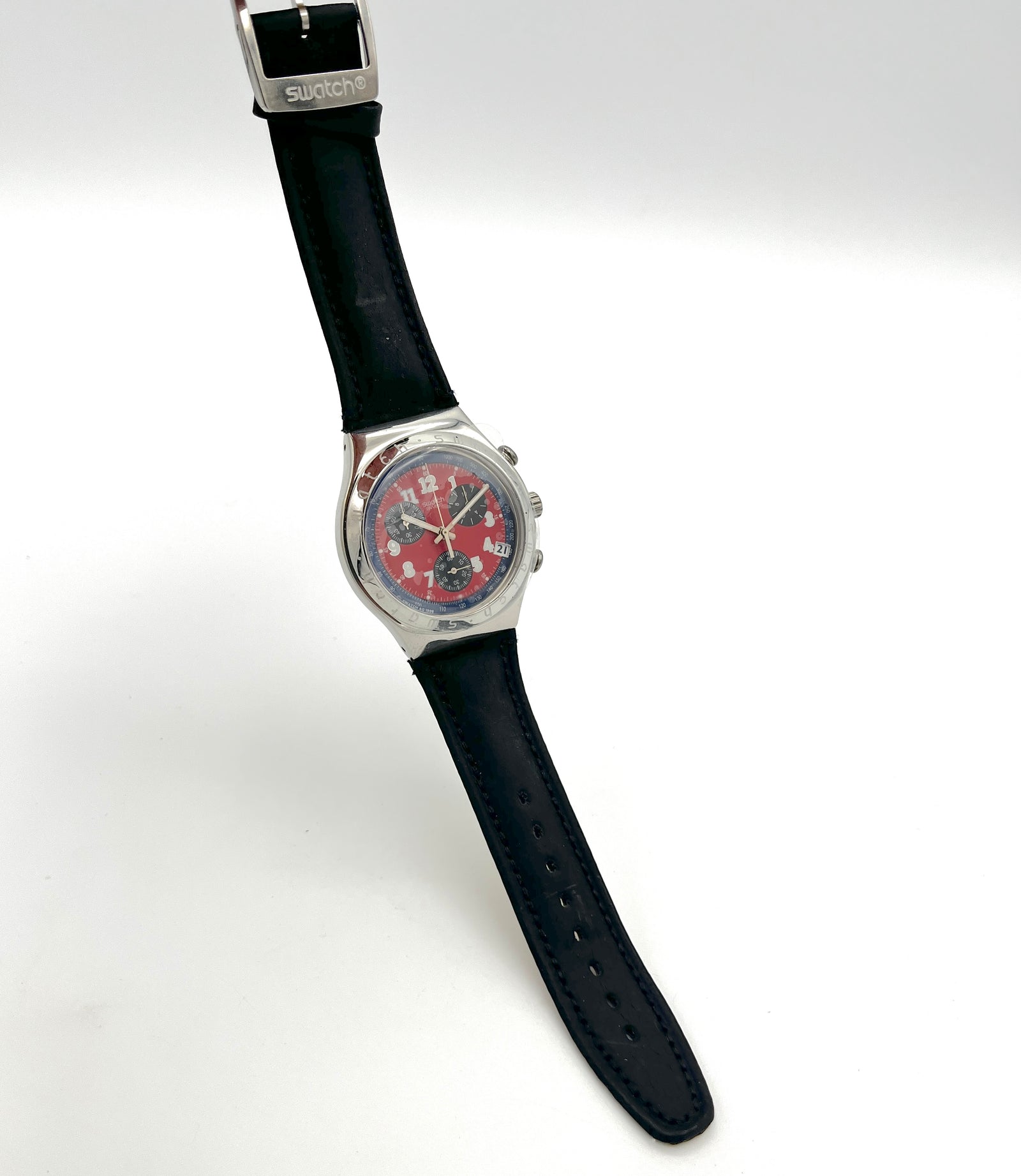 Swatch Irony Chrono SECRET AGENT RED YCS405 (1998)