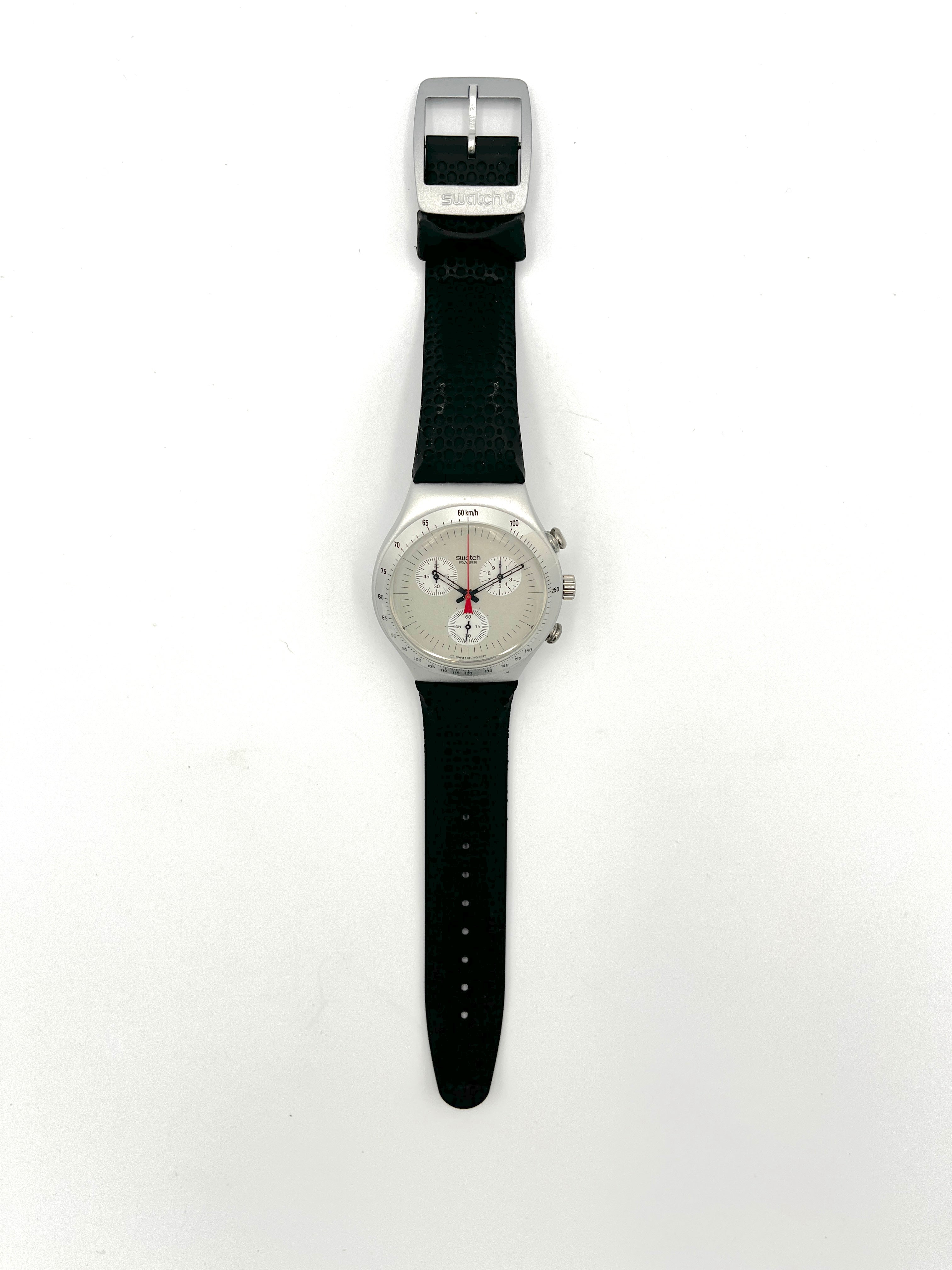 Swatch Irony Chrono TIME CUT YCS1005 (1996) - new in box
