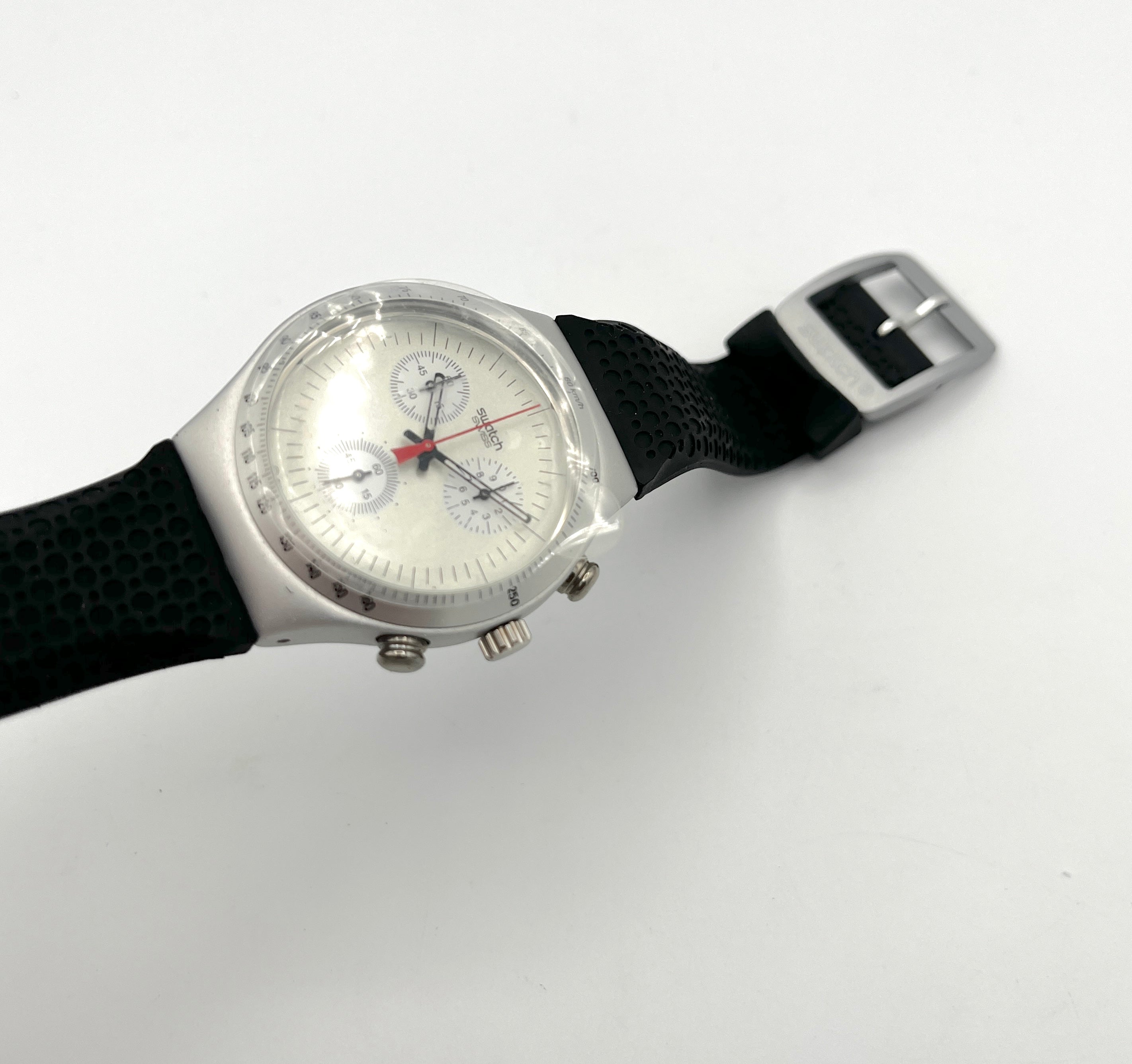 Swatch Irony Chrono TIME CUT YCS1005 (1996) - new in box