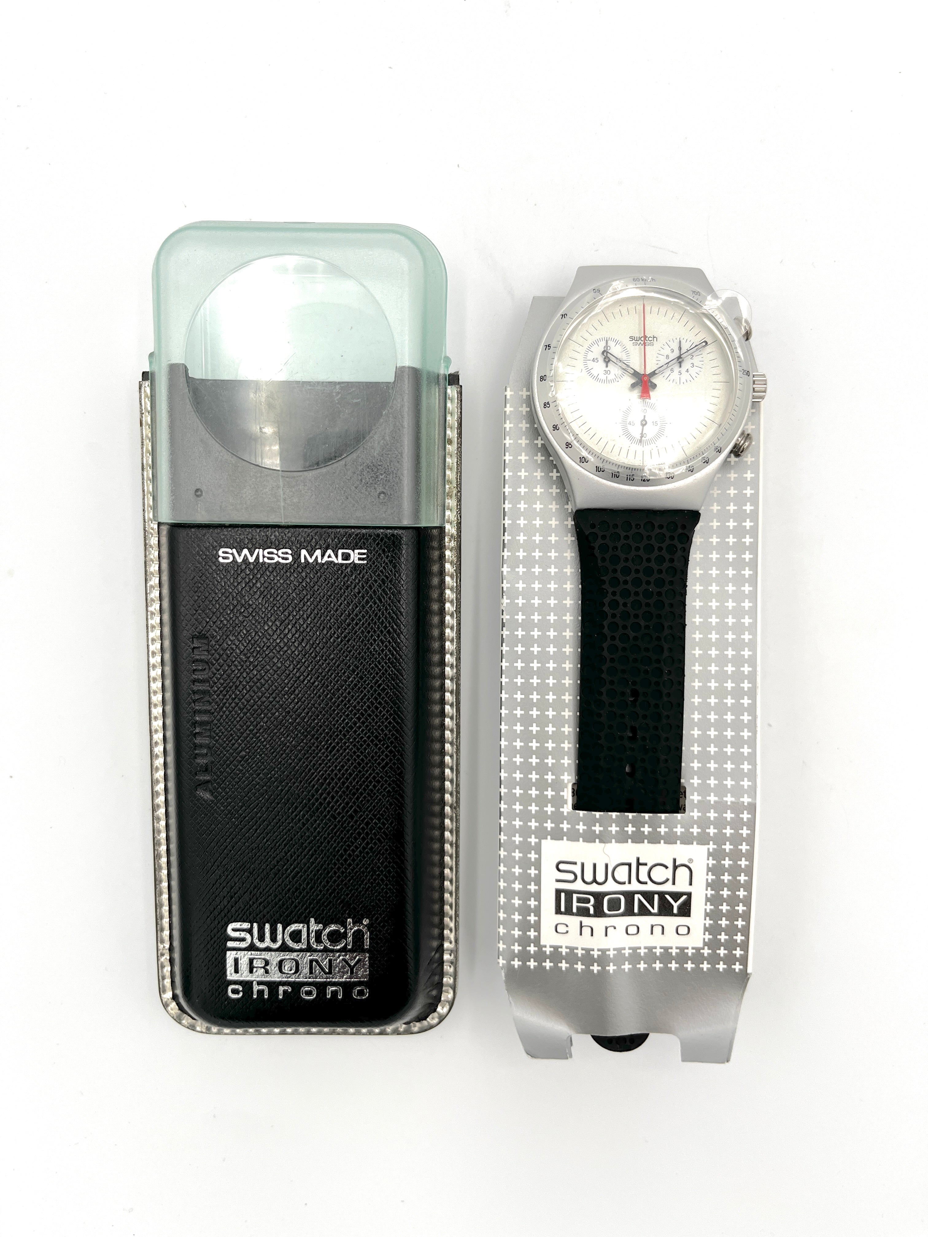 Swatch Irony Chrono TIME CUT YCS1005 (1996) - new in box