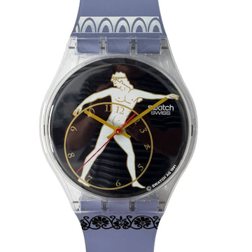 Swatch Maxi Wall Clock DISCOBOLUS MGK141 (1992)