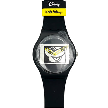 Swatch New Gent Special Mickey BLANC SUR BLANC par Keith Haring SUOZ337 (2010)