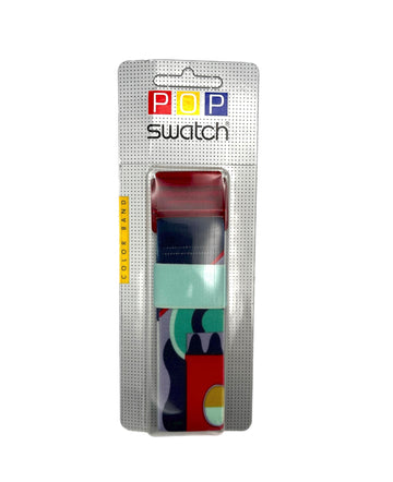 Replacement Band For Pop Swatch ART DÉCO APWR107 (1991)