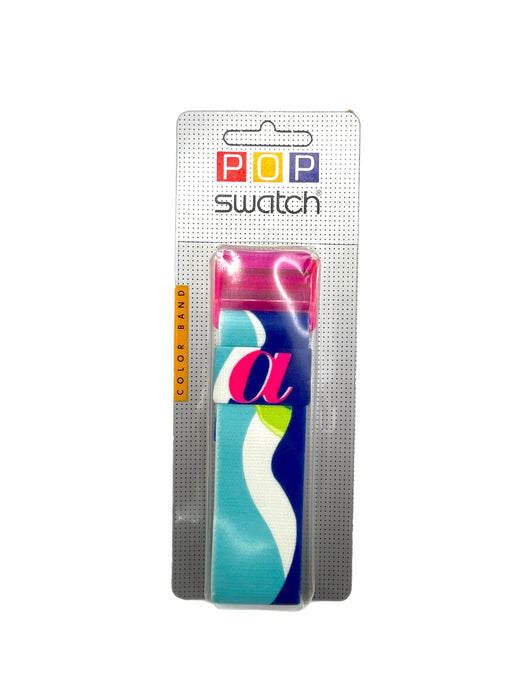 Replacement Band For Pop Swatch LONELY ISLAND APWK182 (1993)