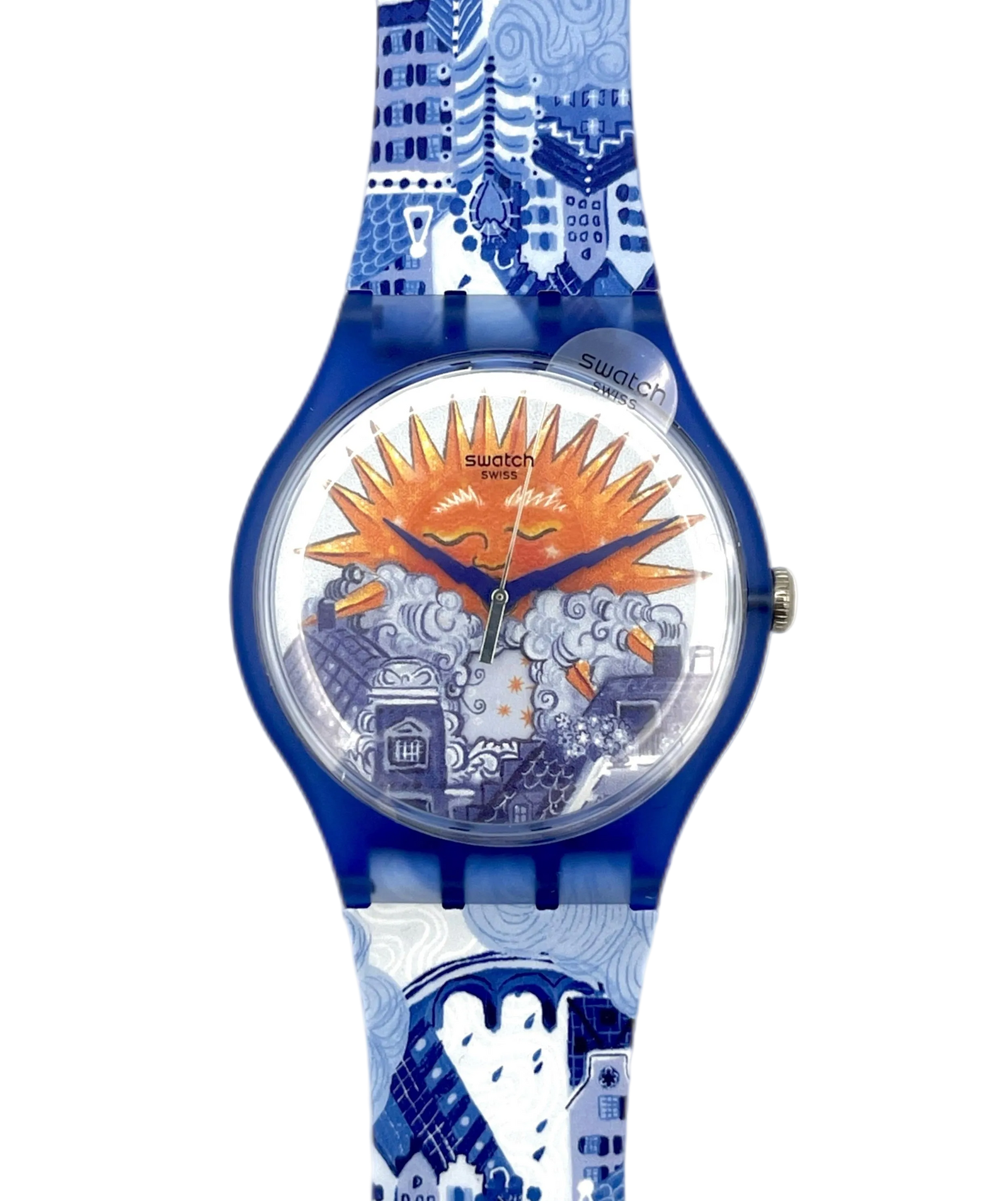 Swatch New Gent UNE PROMESSE DE SOLEIL - AMSTERDAM Destination Art Special SO29Z707 (2026)