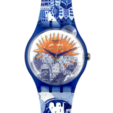 Swatch New Gent UNE PROMESSE DE SOLEIL - AMSTERDAM Destination Art Special SO29Z707 (2026)