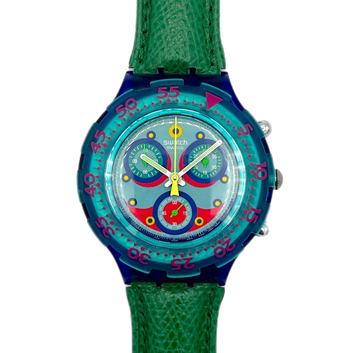 Swatch Aqua Chrono BLEU CIEL SBN100 (1993)