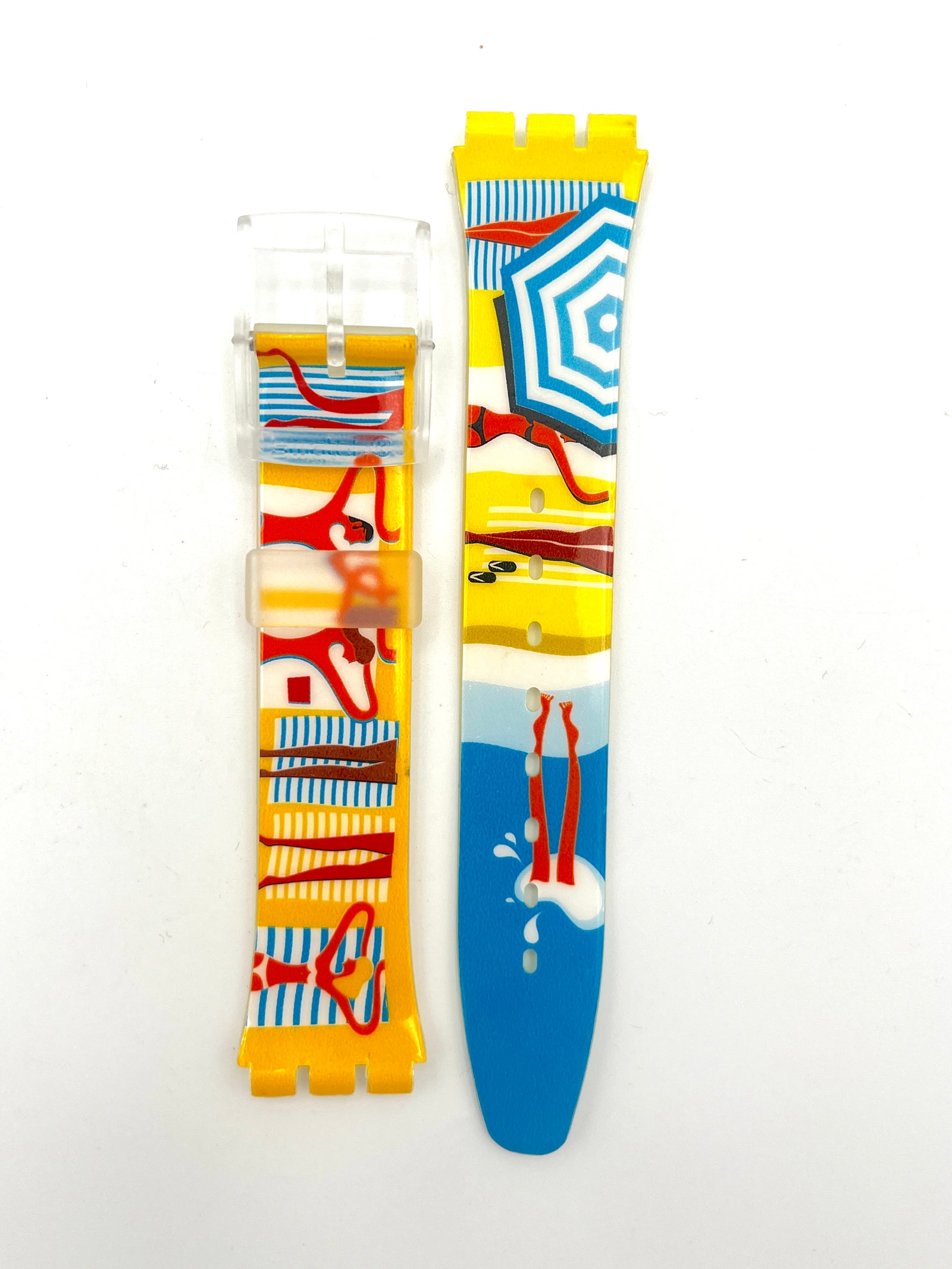 Swatch 17mm Replacement Band Gent BIKINI BEACH AGE128 (2004)