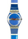 Swatch Gent BLUE PAINTED TIME GK376 by Stephen Dean (2002)