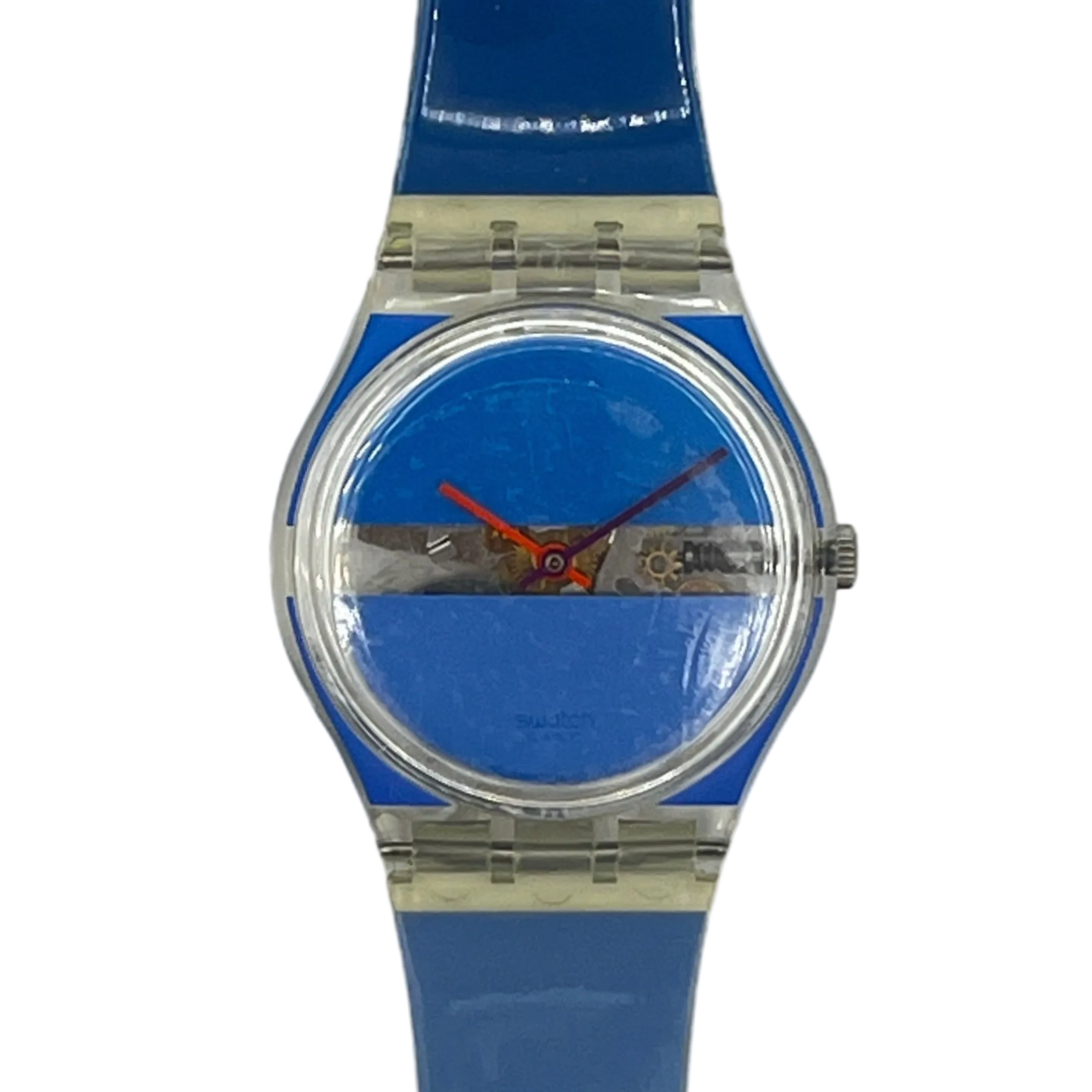 Swatch Gent Blue Painted Time by Stephen Dean GK376 (2002)