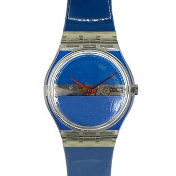 Swatch Gent Blue Painted Time by Stephen Dean GK376 (2002)