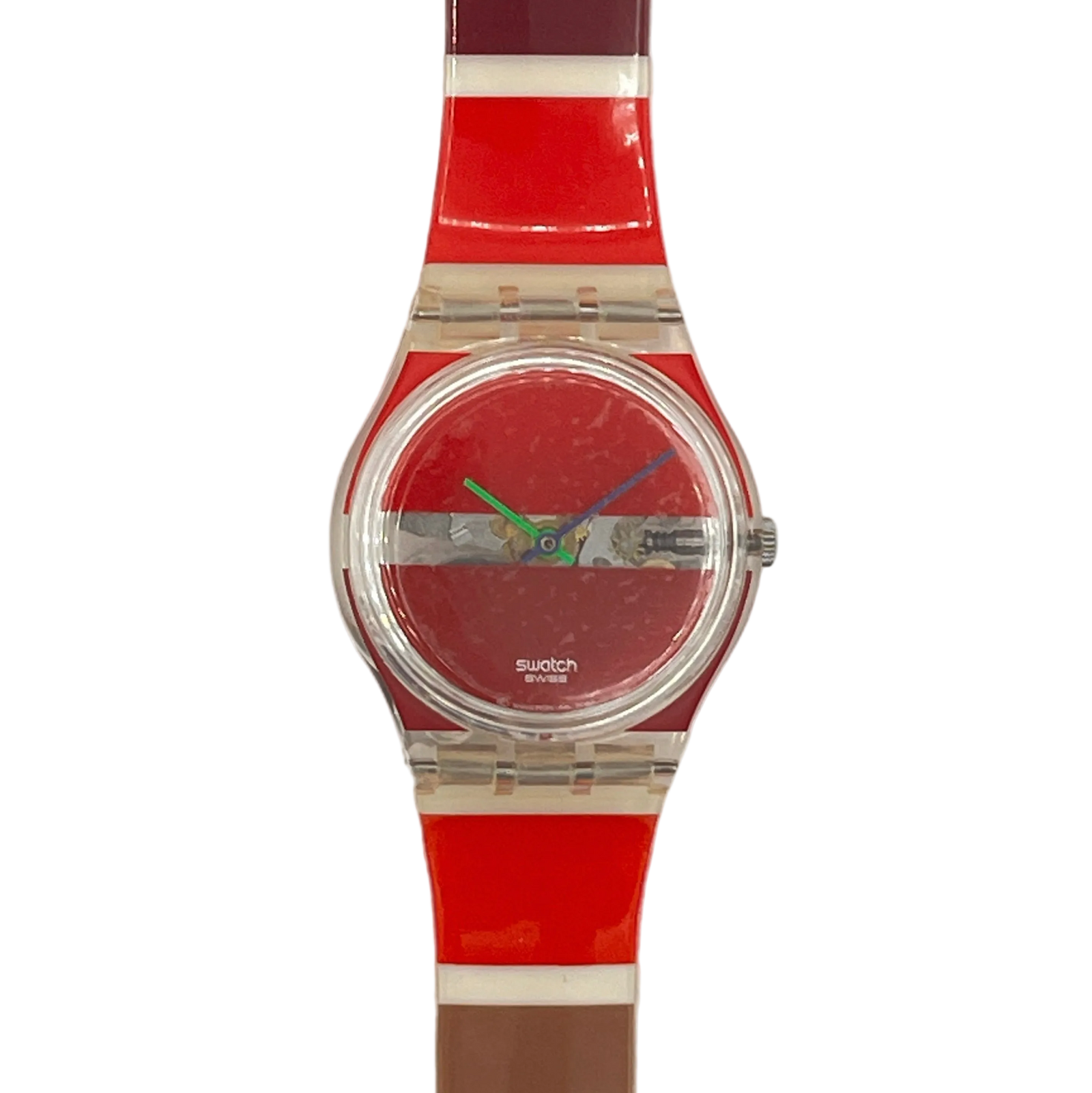 Swatch Gent Red Painted Time GK377 par Stephen Dean (2002)