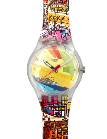 Swatch New Gent GRANCELONA - BARCELONA Destination Art Special SO29Z708 (2026)