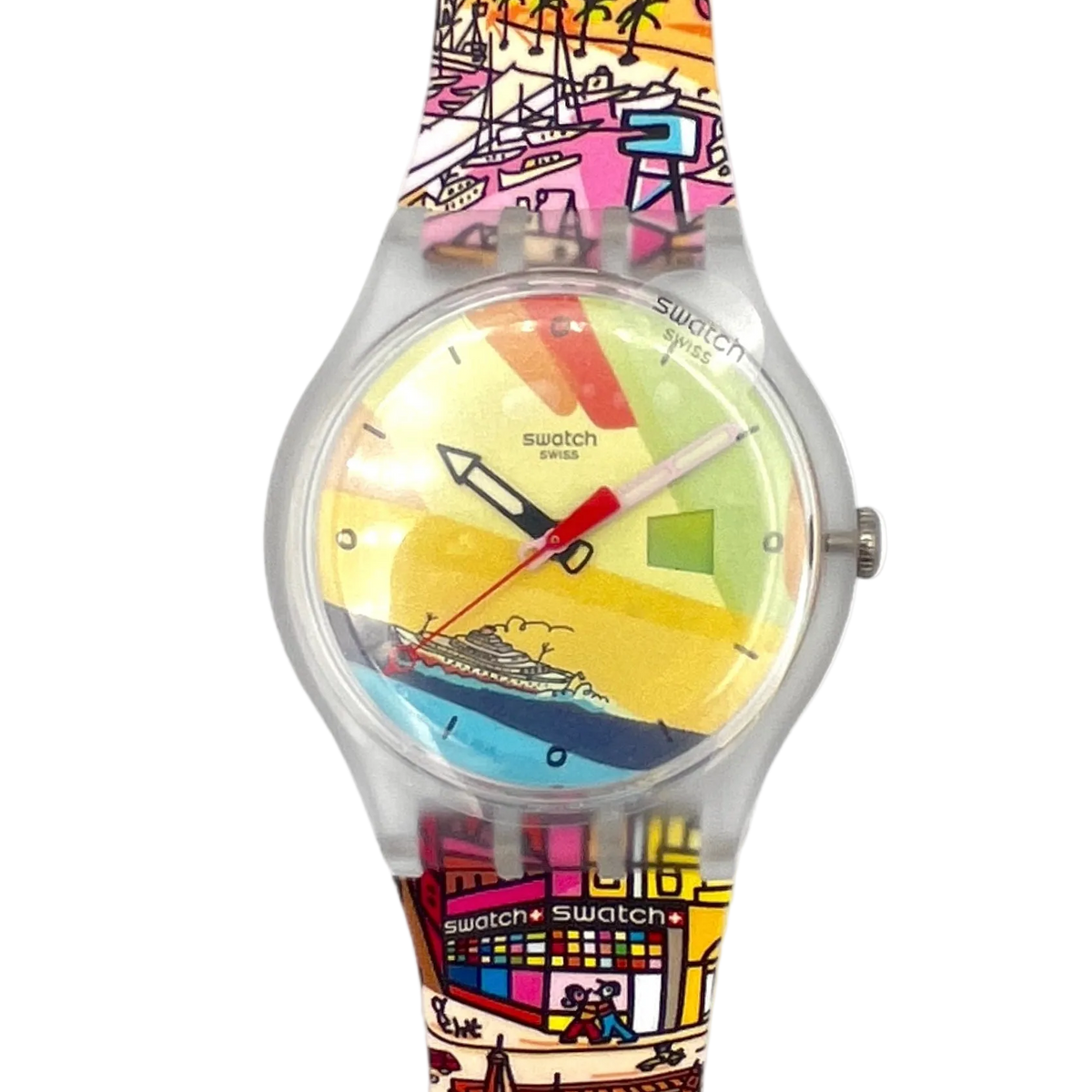Swatch New Gent GRANCELONA - Édition spéciale Destination Art BARCELONA SO29Z708 (2026)
