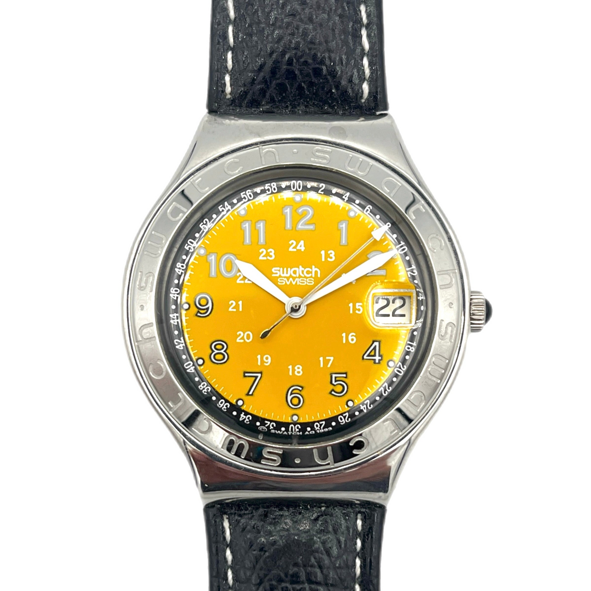 Swatch Irony Big HAPPY JOE JAUNE YGS409 (1997)