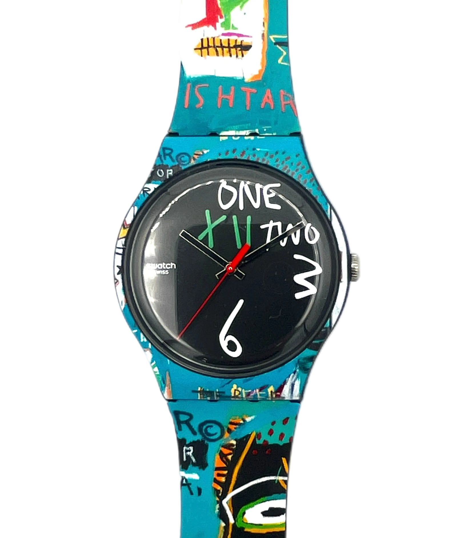 Swatch New Gent ISHTAR BY JEAN-MICHEL BASQUIAT SUOZ356 (2023)