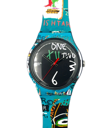 Swatch New Gent ISHTAR BY JEAN-MICHEL BASQUIAT SUOZ356 (2023)