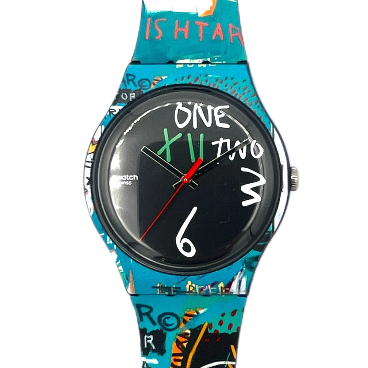 Swatch New Gent ISHTAR BY JEAN-MICHEL BASQUIAT SUOZ356 (2023)