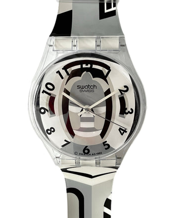 Swatch Maxi Wall Clock PERSPECTIVE MGK169 (1993)