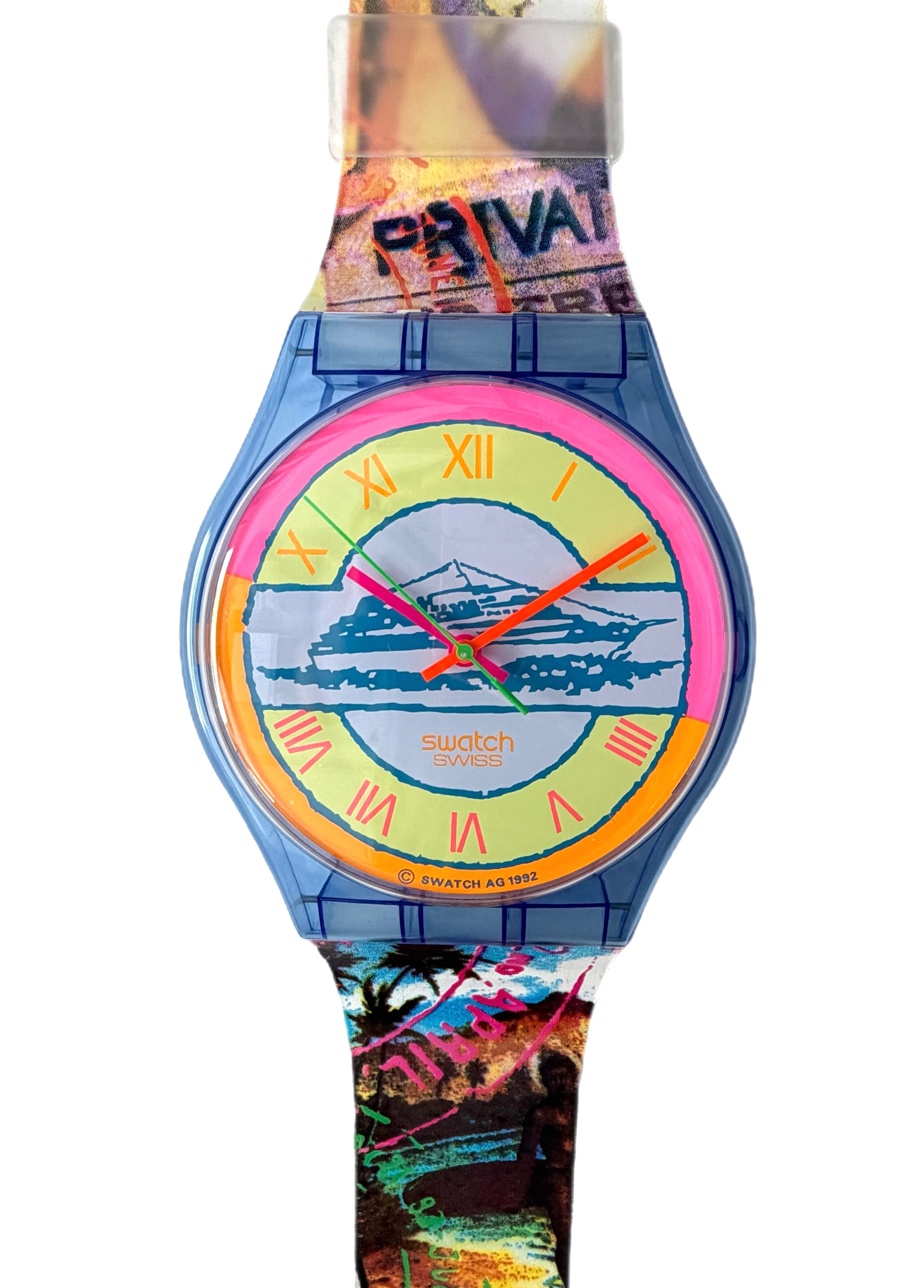 Swatch Maxi Wall Clock | Vintage 209cm Giant Swatch Clocks in