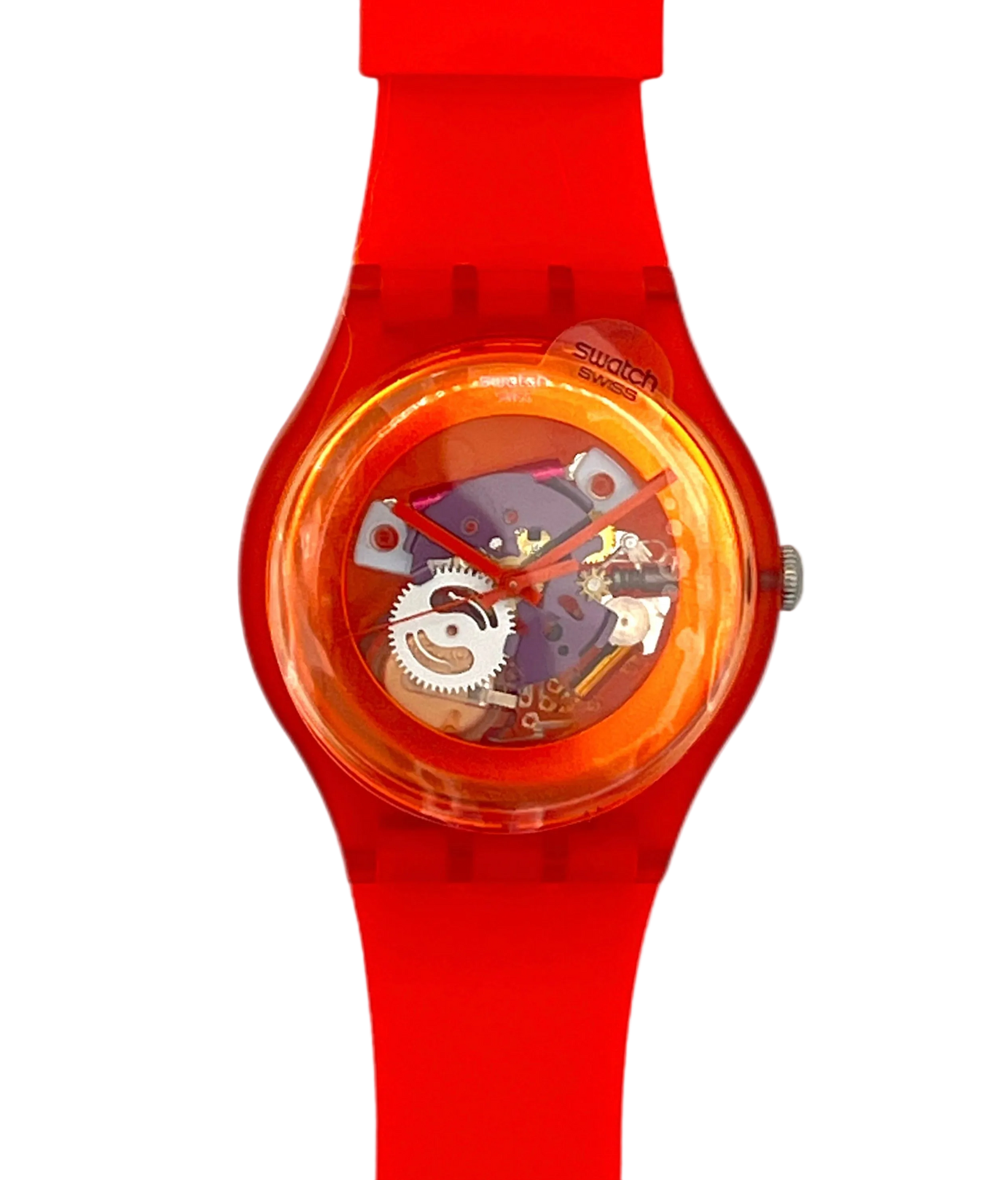Swatch New Gent ORANGISH LACQUERED SUOO100 (2012)