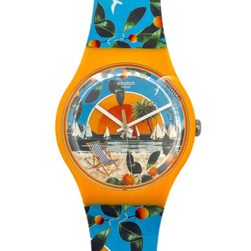Swatch New Gent LE CHANT DES CIGALES - Destination French RIVIERA SO29Z131 (2023)