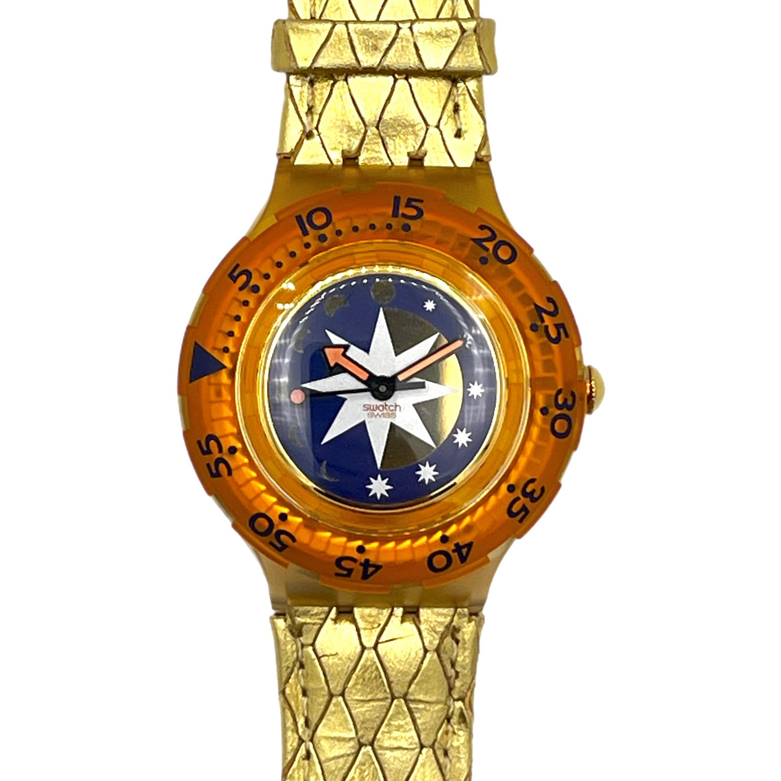 Swatch Scuba 200 GOLDEN ISLAND SDK112 (1993)