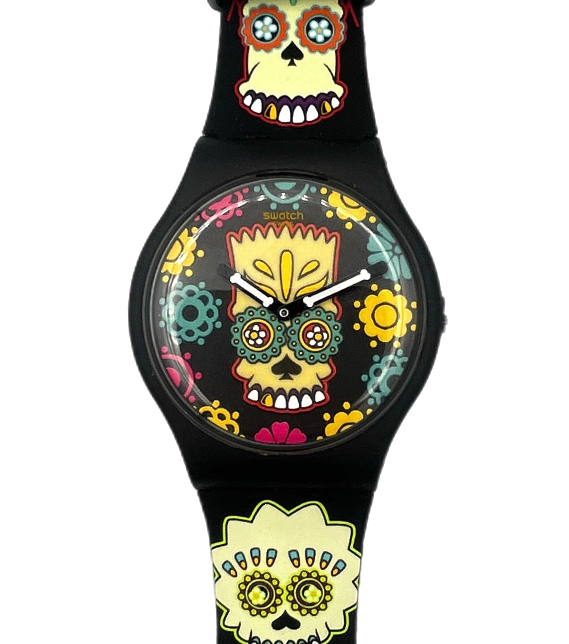 赤*様 新品未使用　swatch D'OH OF THE DEAD シンプソンズ Swatch Simpsons D'OH OF THE DEAD SO29Z135 (2023)