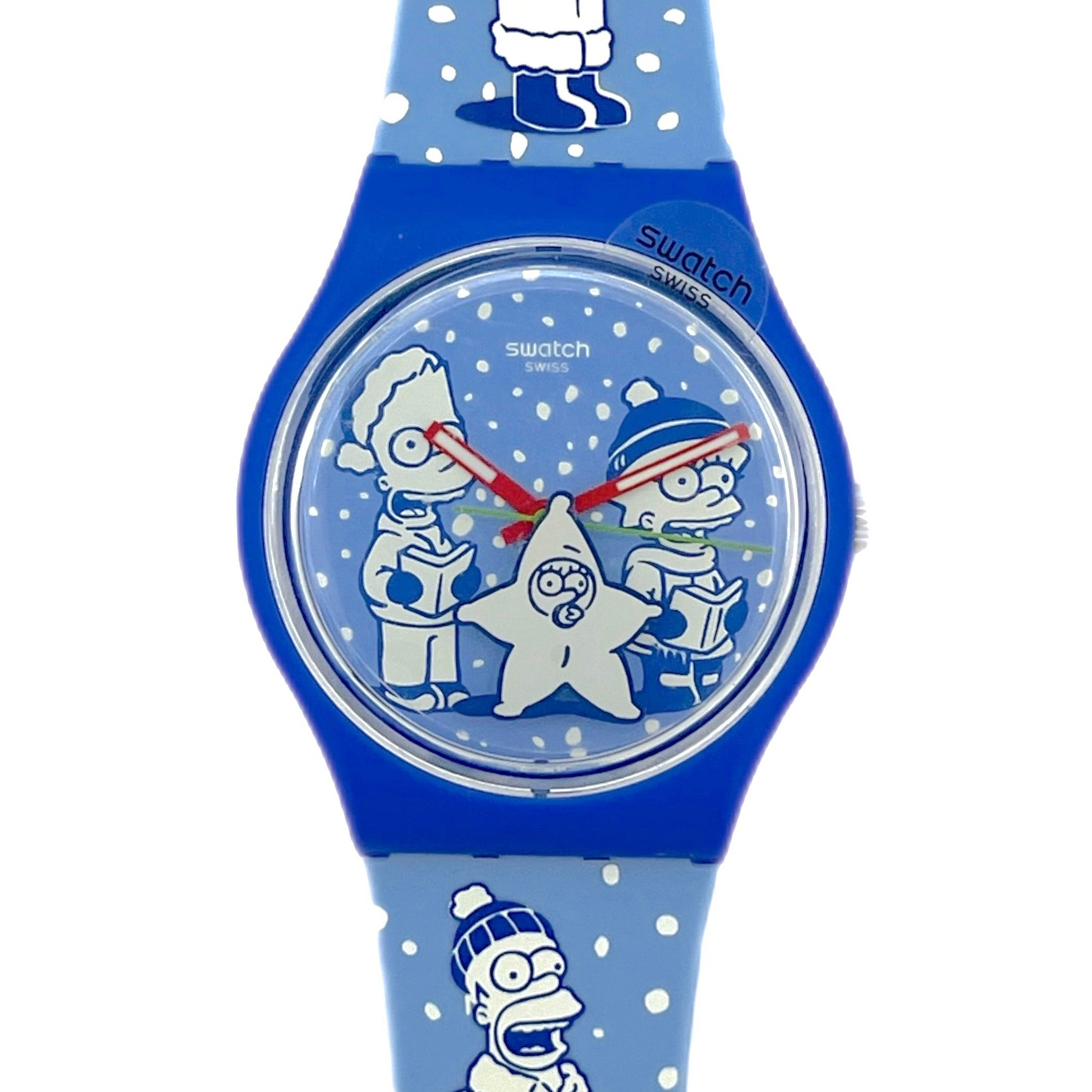 Swatch Gent TIDINGS OF JOY The Simpsons Spécial Noël SO28Z126 (2023)