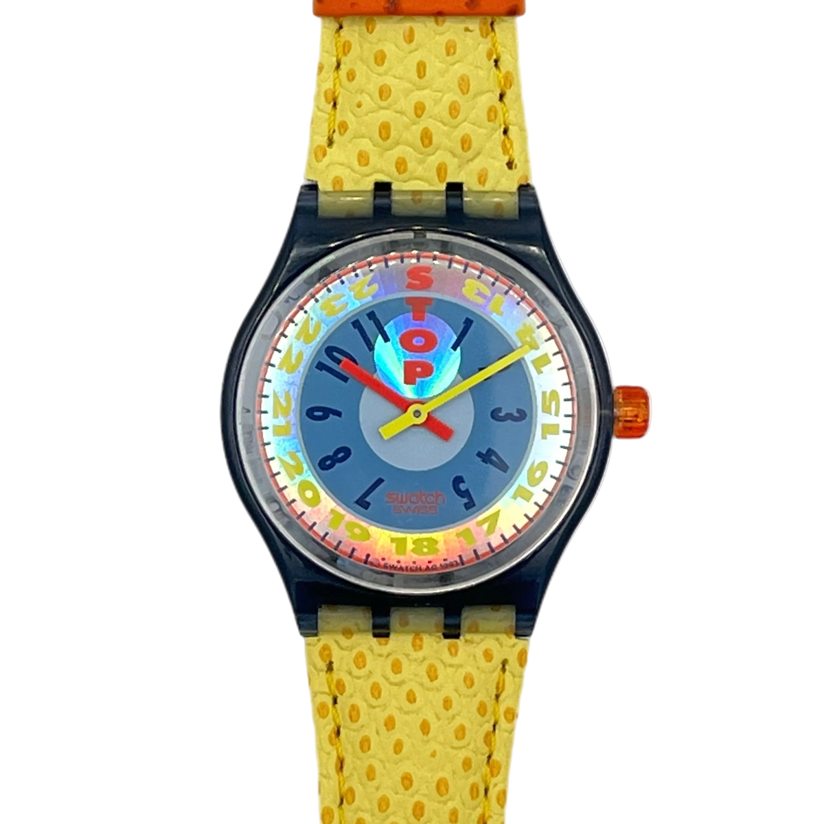 Swatch Stop Watch YELLOW STAR SSM102 (1994)
