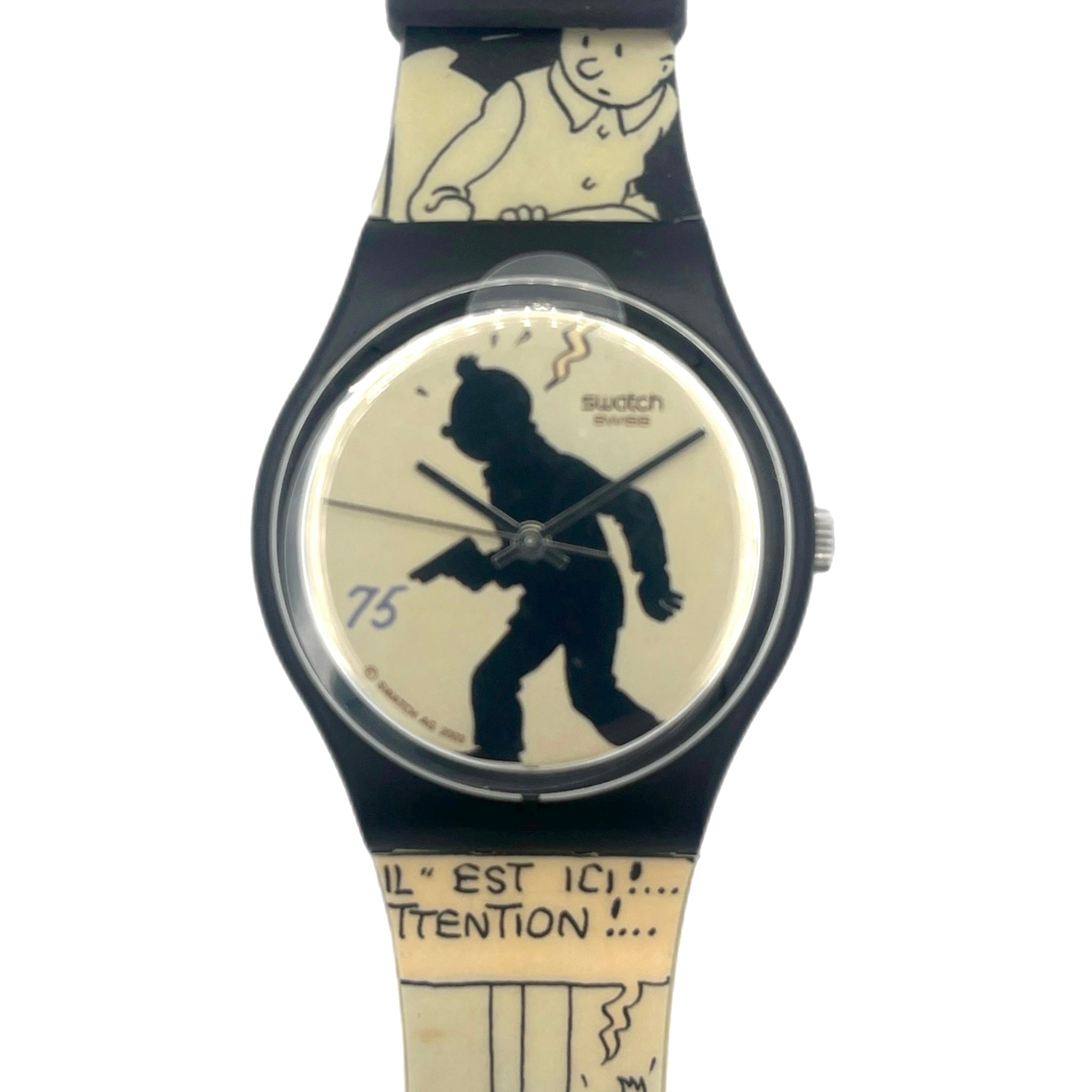 Swatch Gent Special Happy Birthday TINTIN GZ187 (2004) - new in box