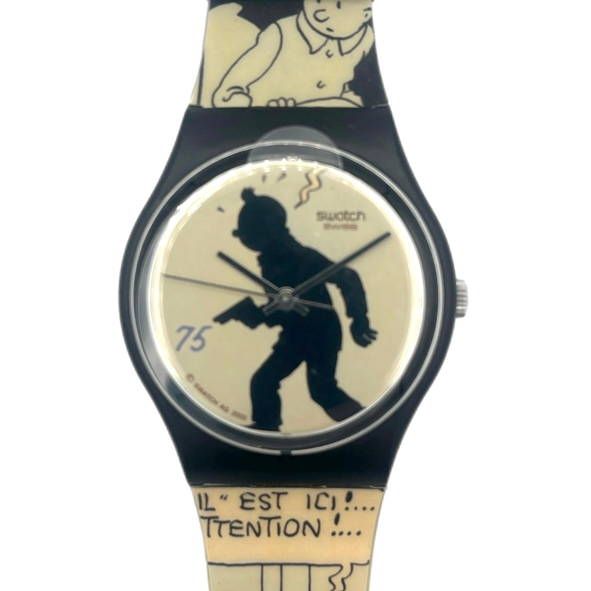 Swatch Gent Special Joyeux Anniversaire TINTIN GZ187 (2004)