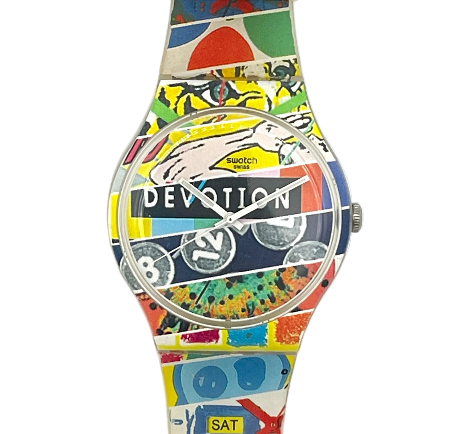 Swatch New Gent Club Special WHITE LOOP SUOZ170 (2014)